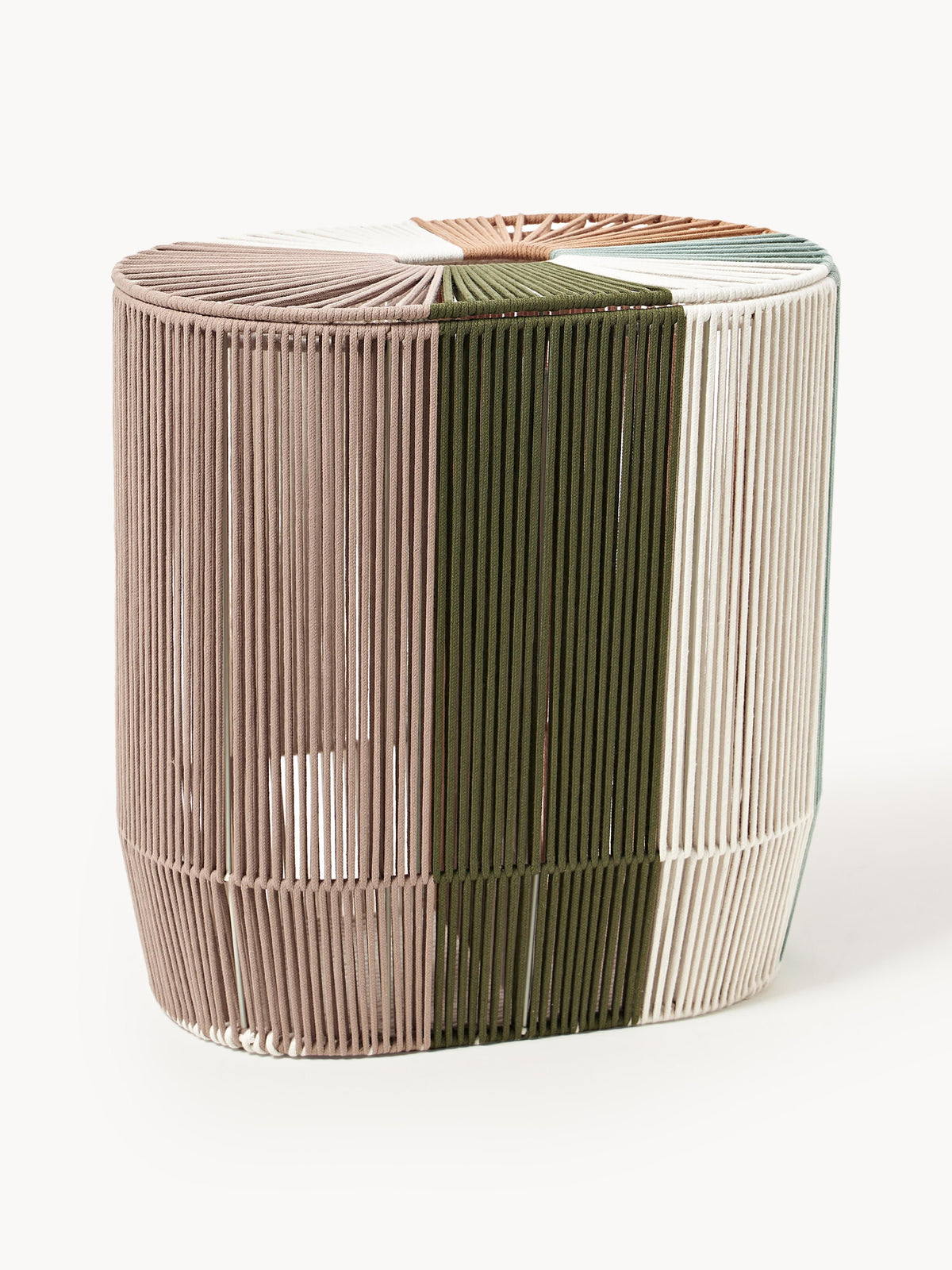 Gallery image 1 - Handwoven Double Laundry Basket Gabe in Rope