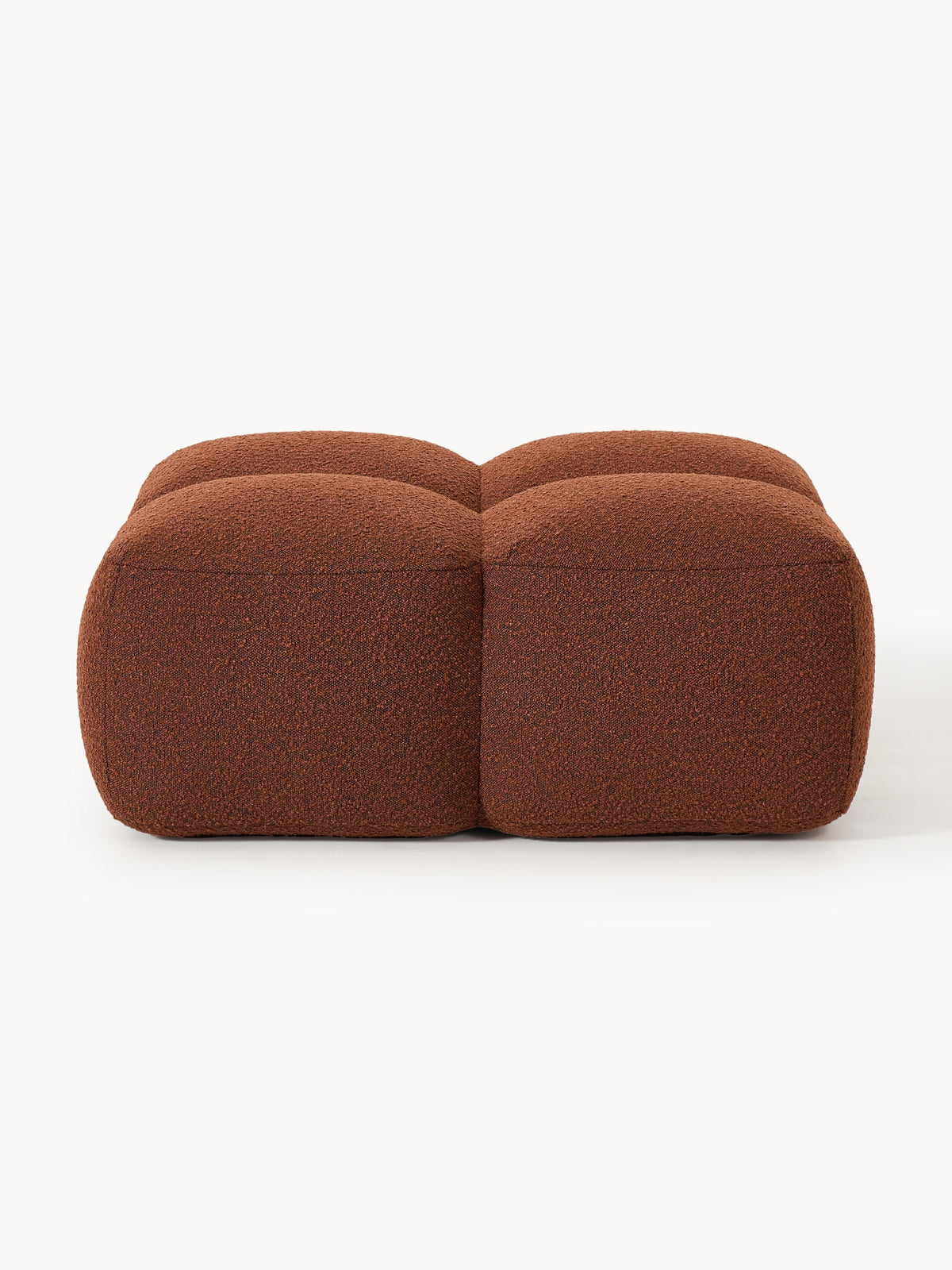 Tayla Bouclé Ottoman