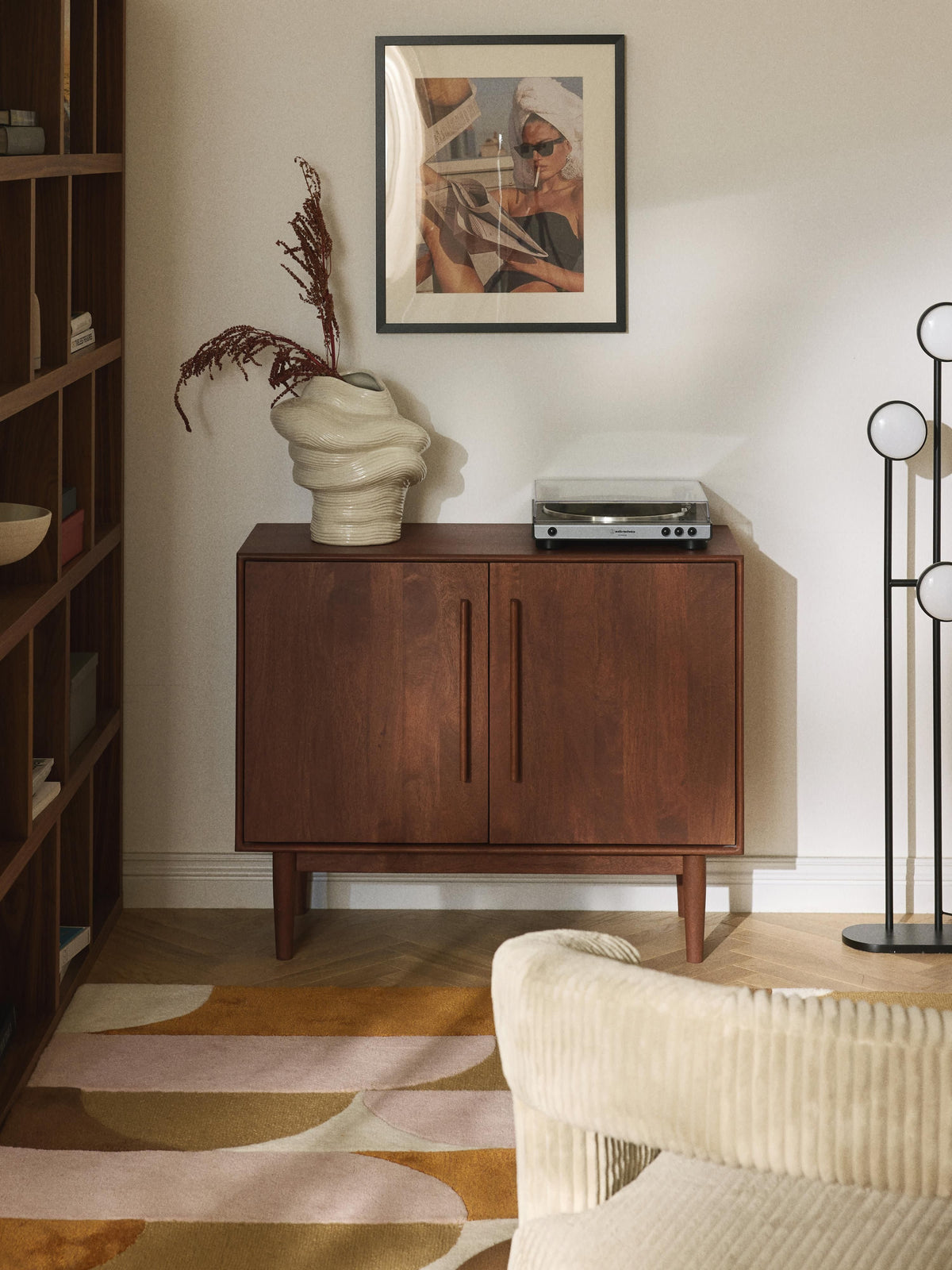 Paul Mango Wood Sideboard