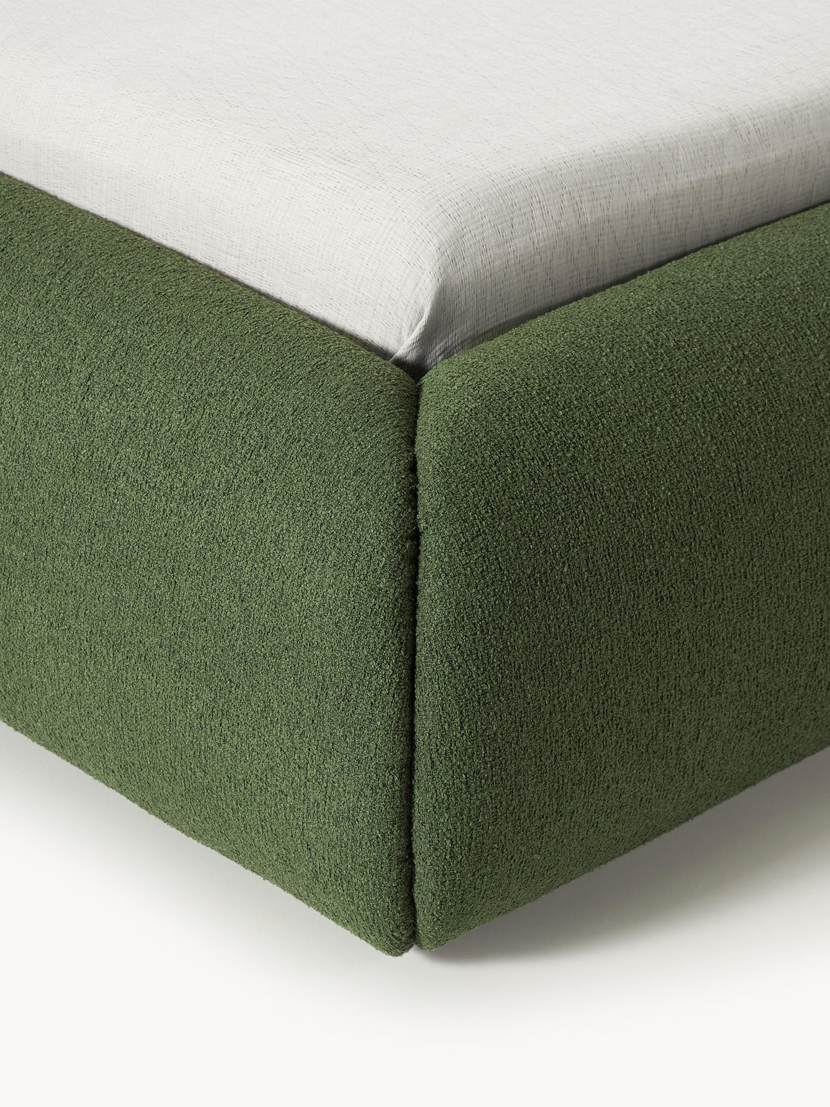 Sofia Upholstered Bouclé Bed