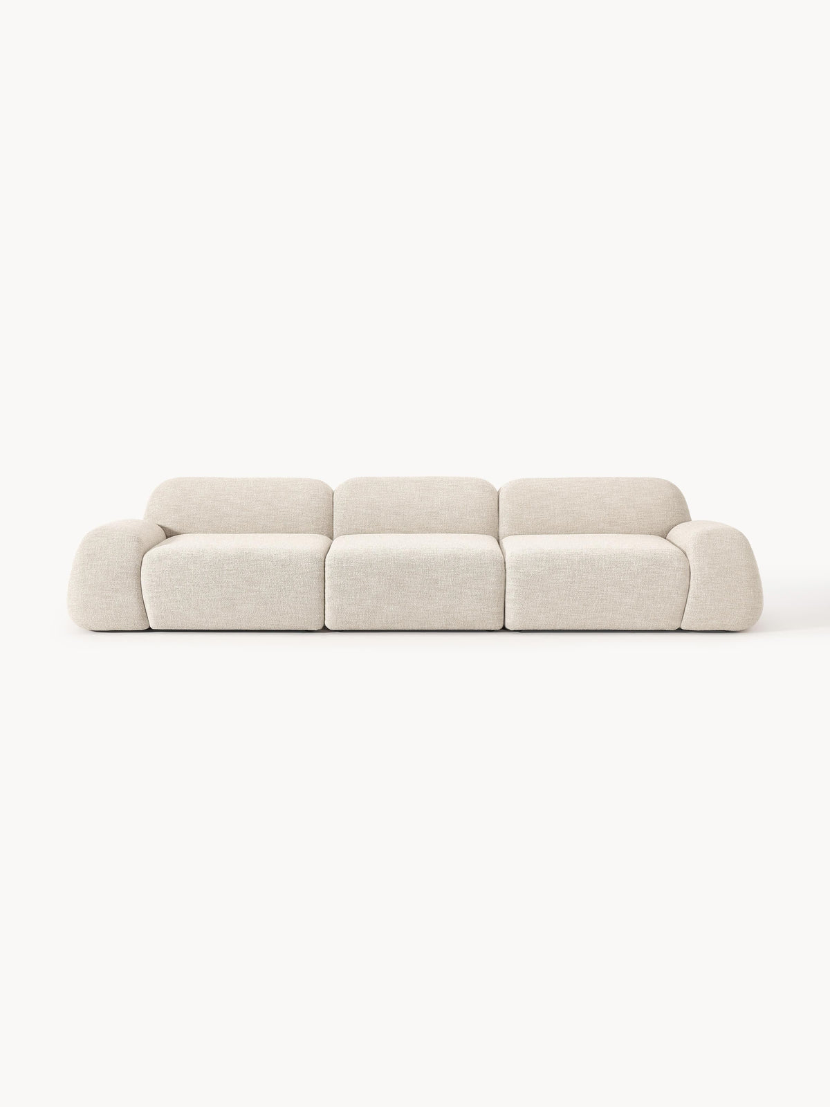 Gallery image 1 - Modular Bouclé Sofa Wolke (4-seater)