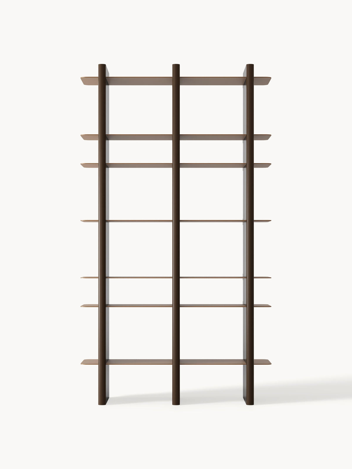 Rami Tall Shelving Unit with Metal Elements