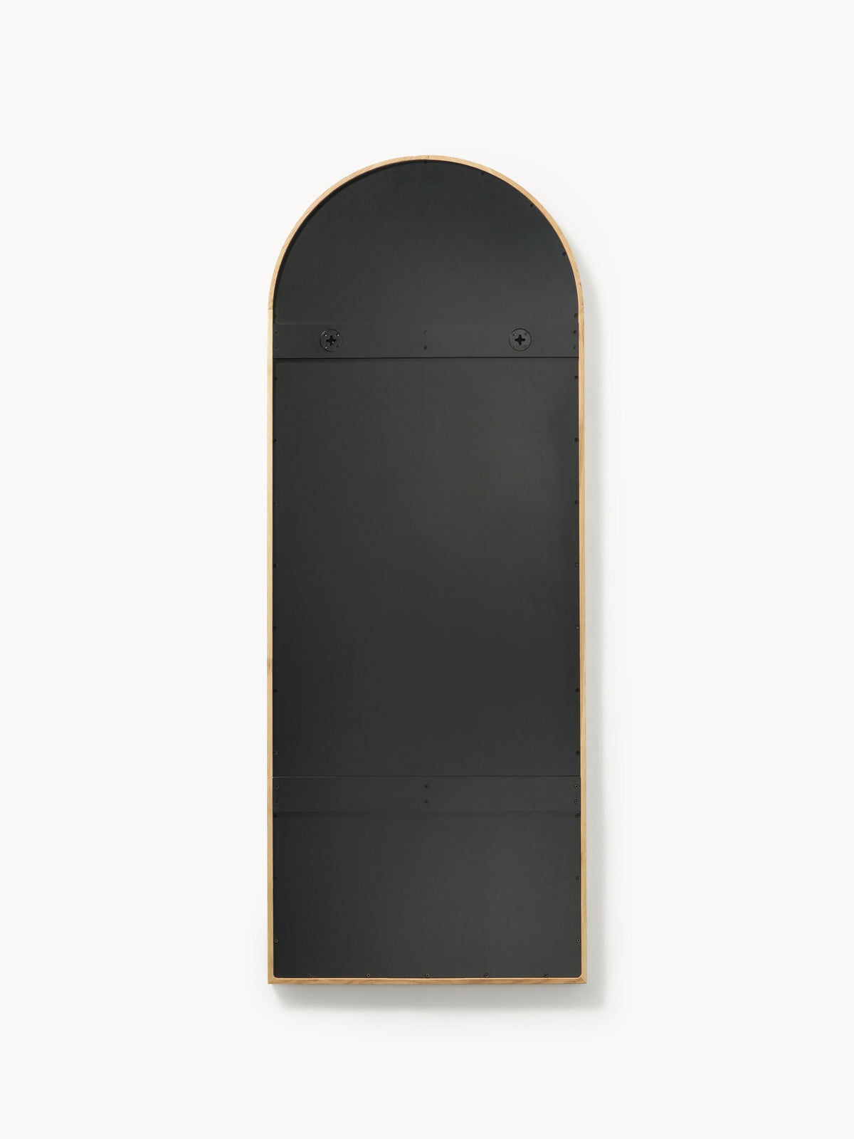 Levan Full-Length Leaner Mirror with Oak Wood Frame