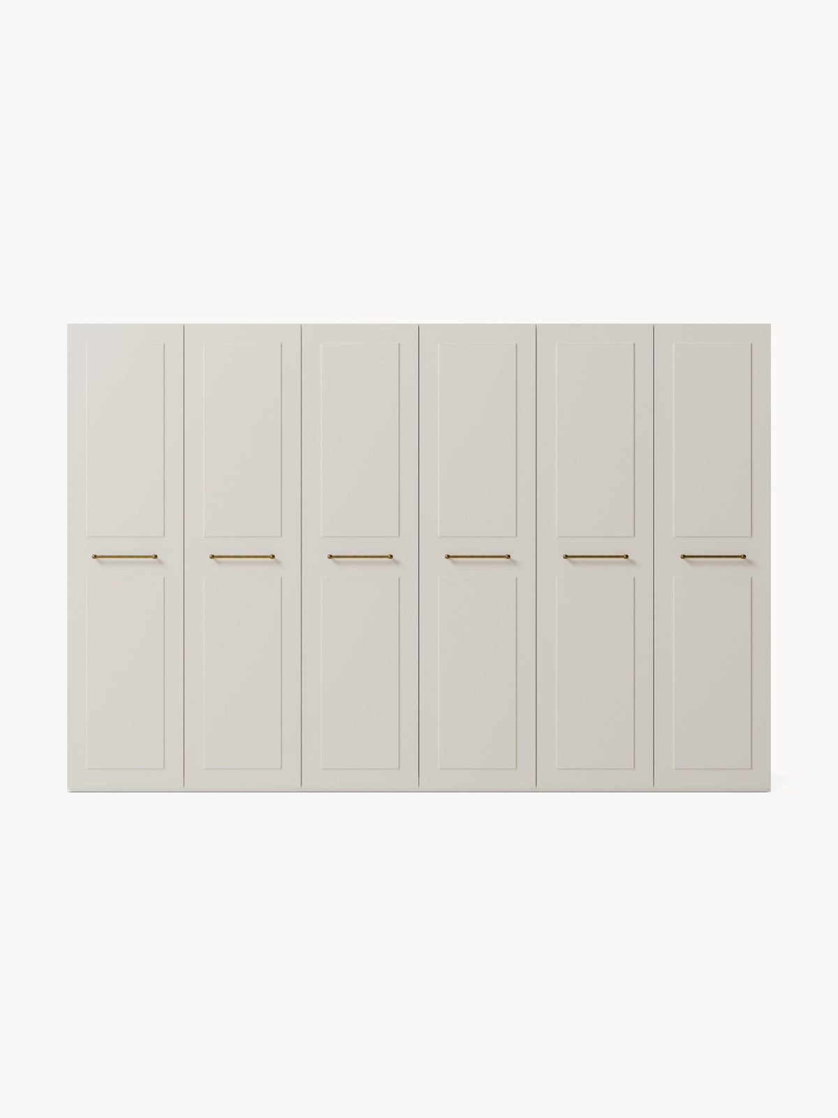 Charlotte Modular Hinged Door Wardrobe, 300 cm Wide, in various sizes