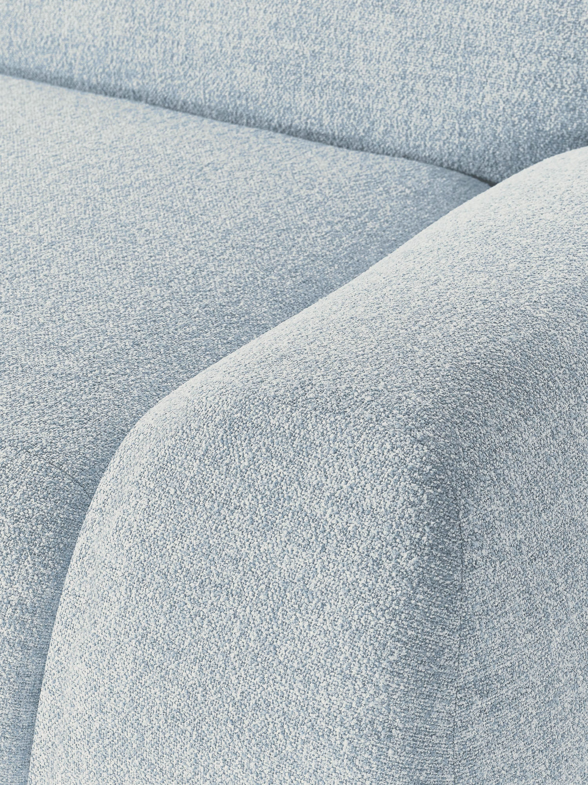 Wolke Modular Bouclé Sofa (3-seater)
