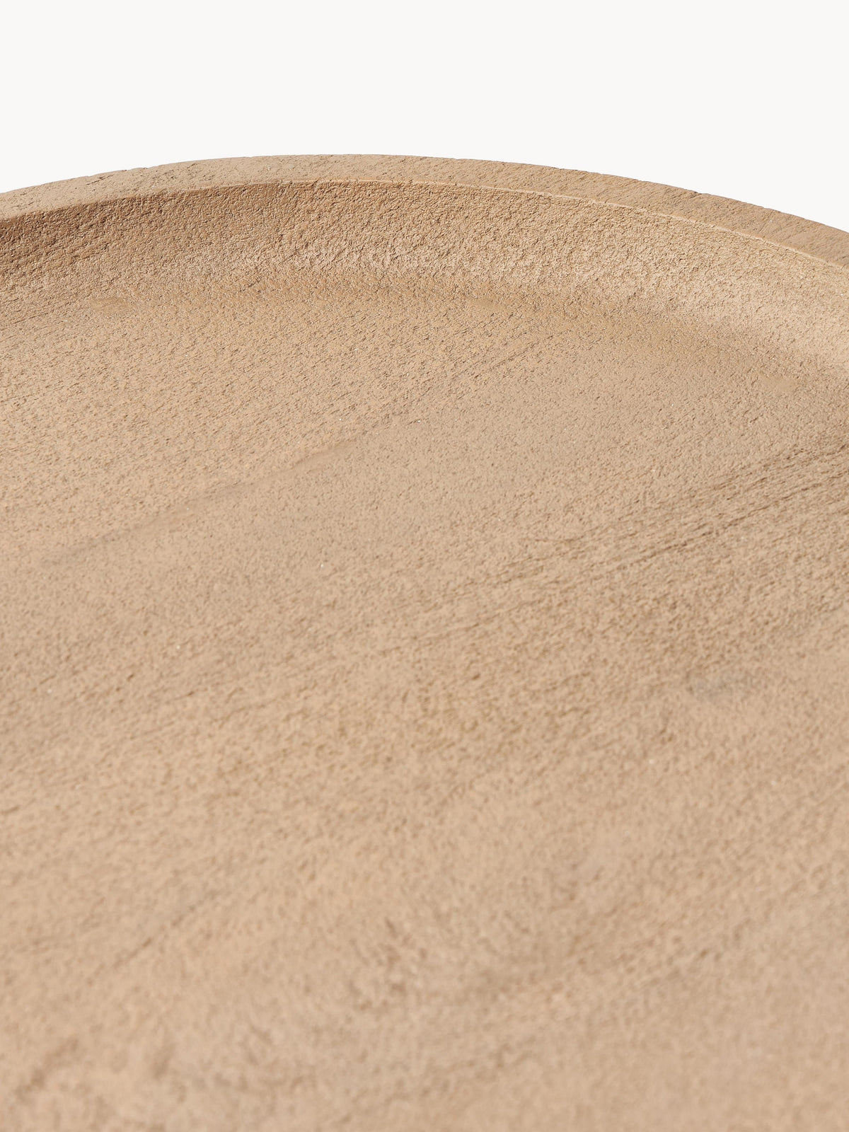 Benno Round Mango Wood Side Table