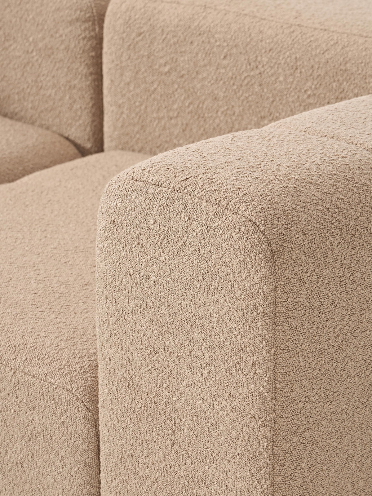 Lena Bouclé Modular Sofa (4-seater)