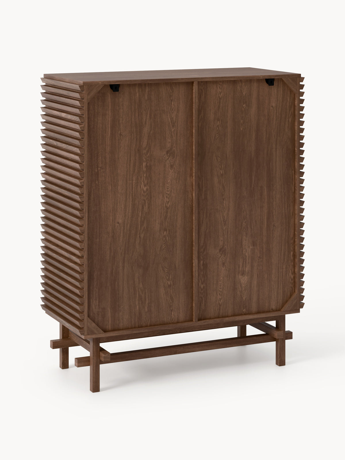 Pierce Oak Wood Highboard