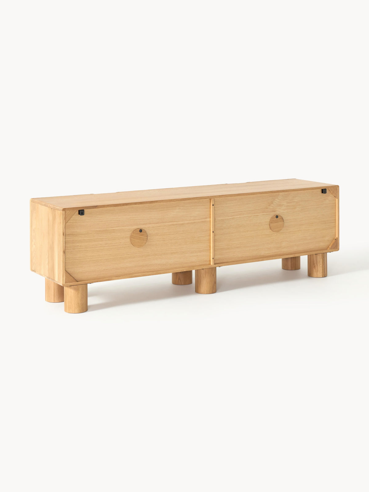 Cadi Oak Wood TV Lowboard