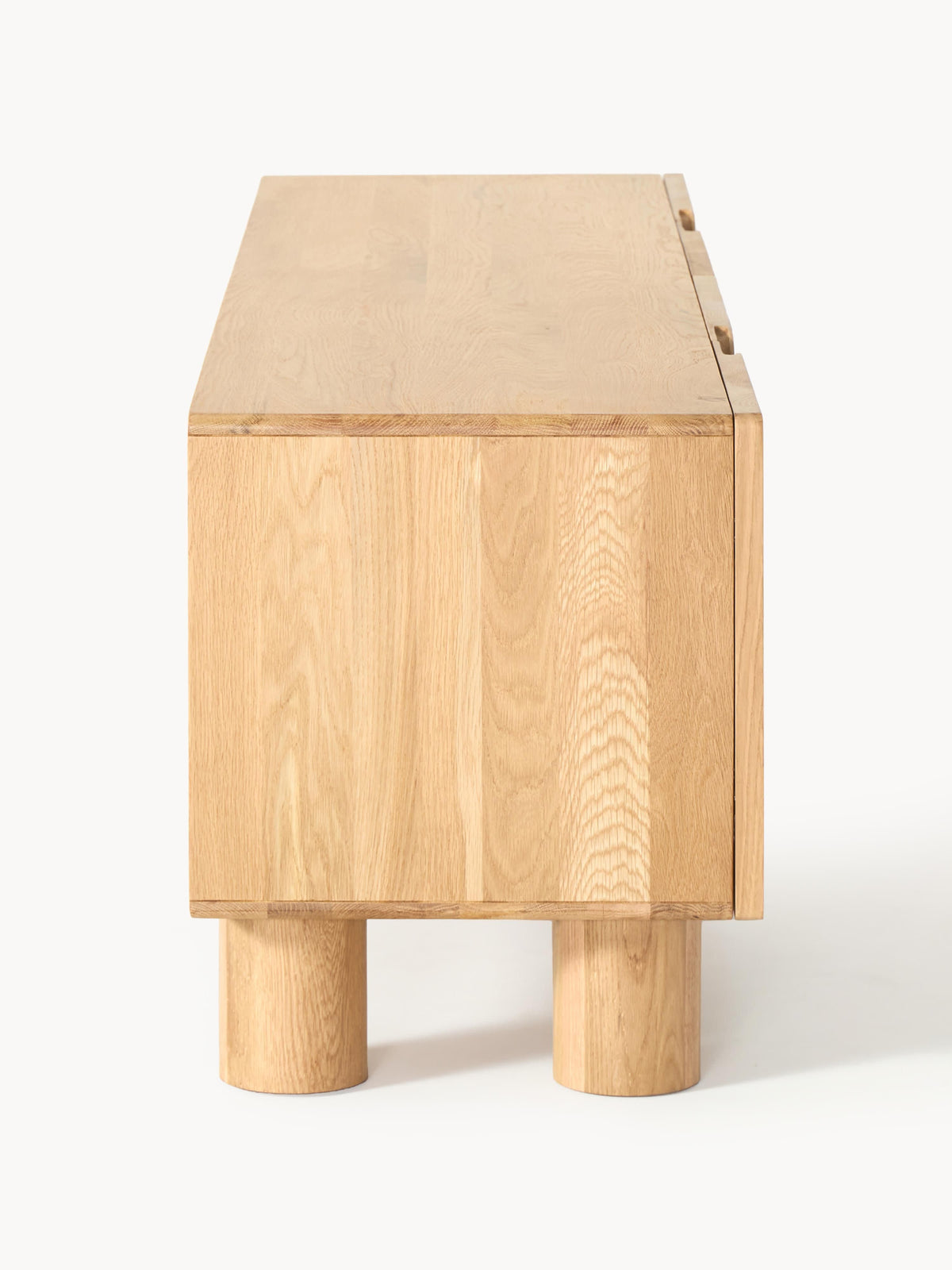Cadi Oak Wood TV Lowboard