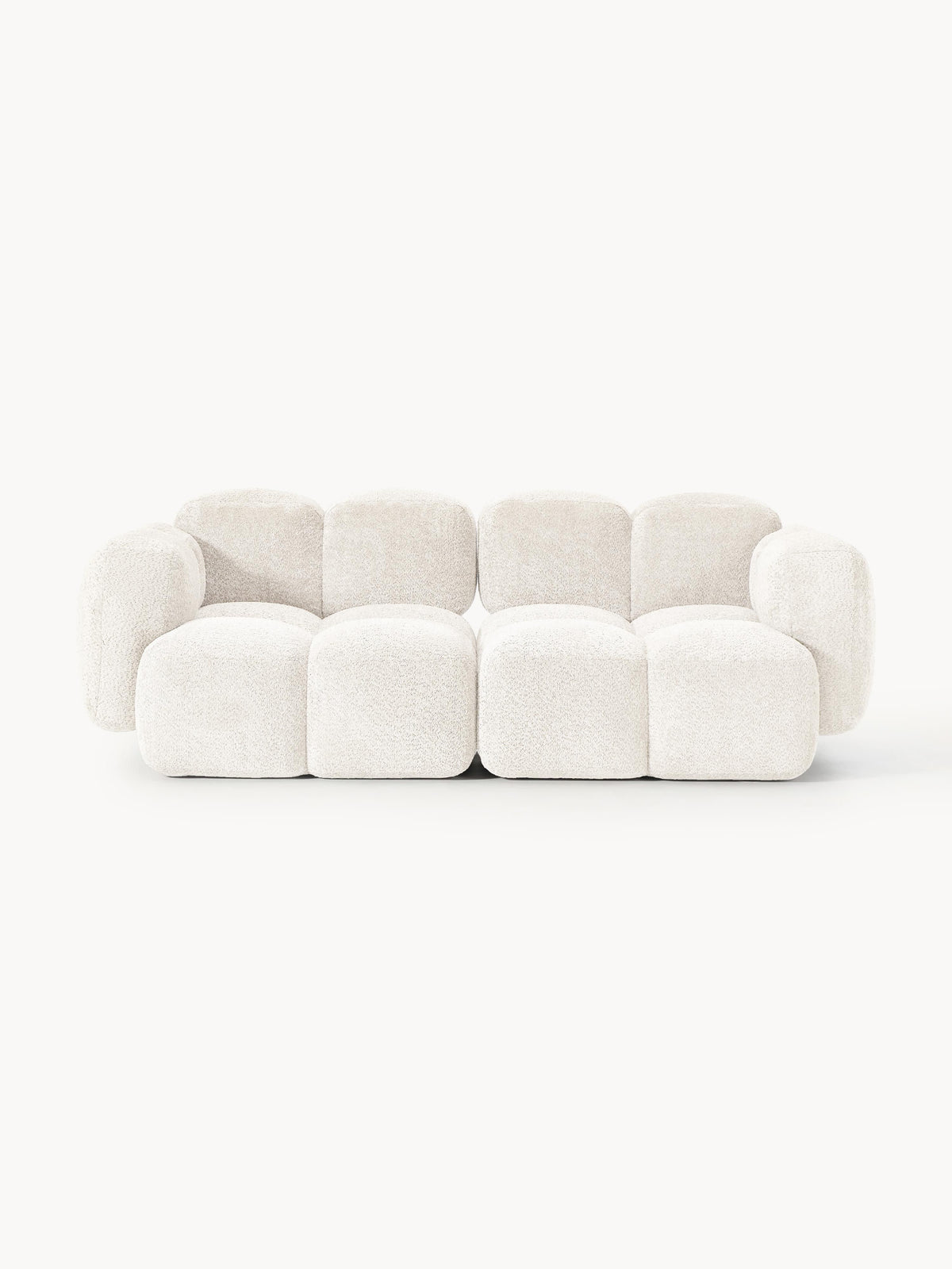 Tayla Modular Teddy-Bouclé Sofa (2-seater)