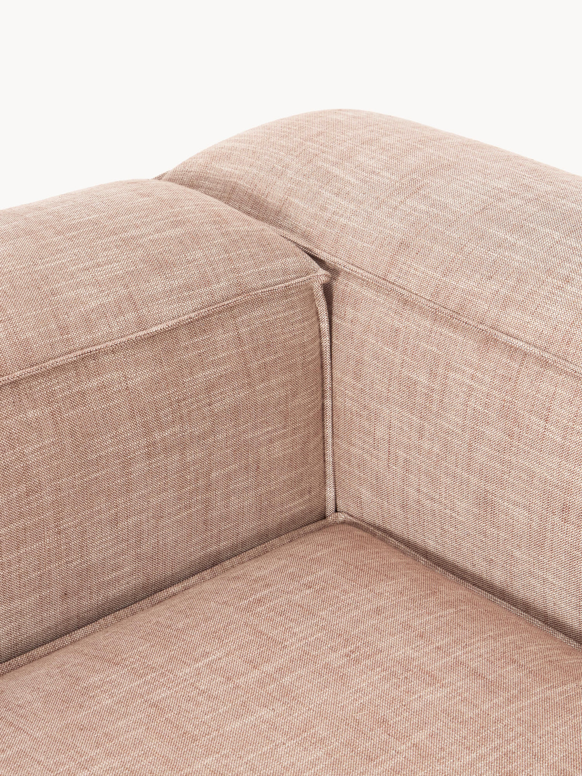 Lennon Linen Blend Modular Sofa (4-seater)