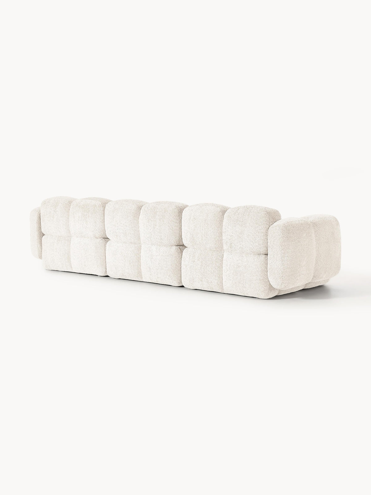 Tayla Modular Teddy-Bouclé Sofa (4-seater)