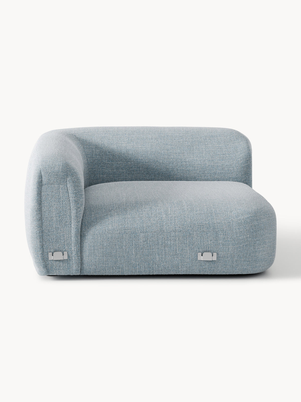 Wolke Round Bouclé Corner Module