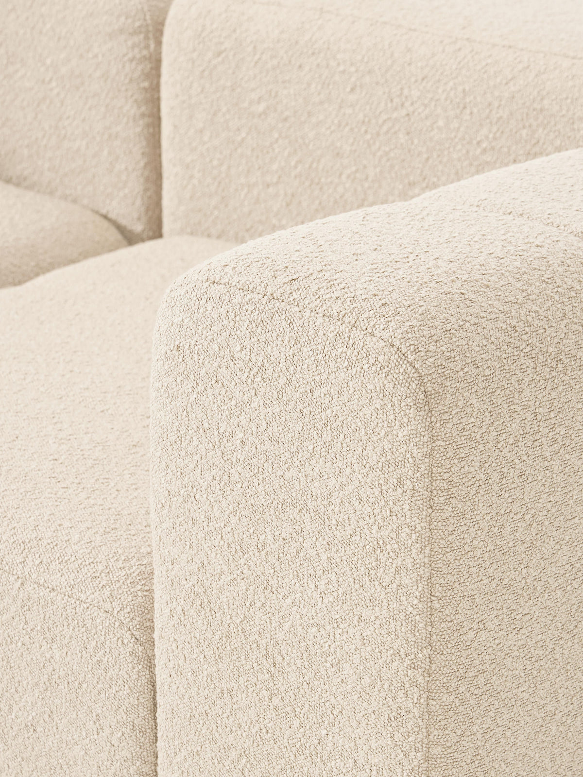 Lena Bouclé Modular Sofa (2-seater)