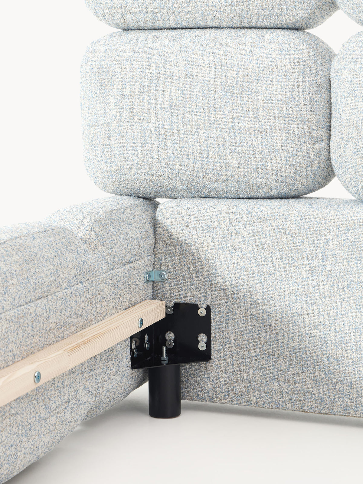 Tayla Upholstered Bouclé Bed