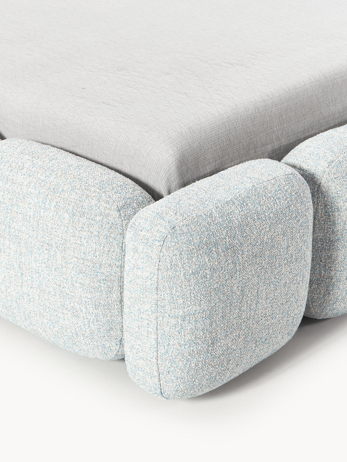 Tayla Upholstered Bouclé Bed