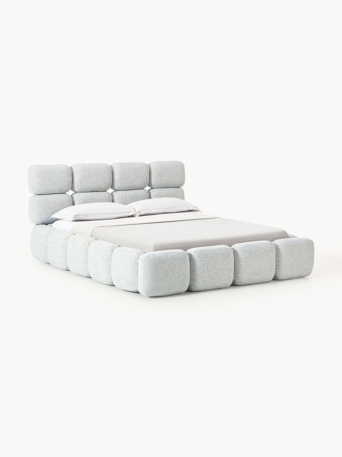 Tayla Upholstered Bouclé Bed