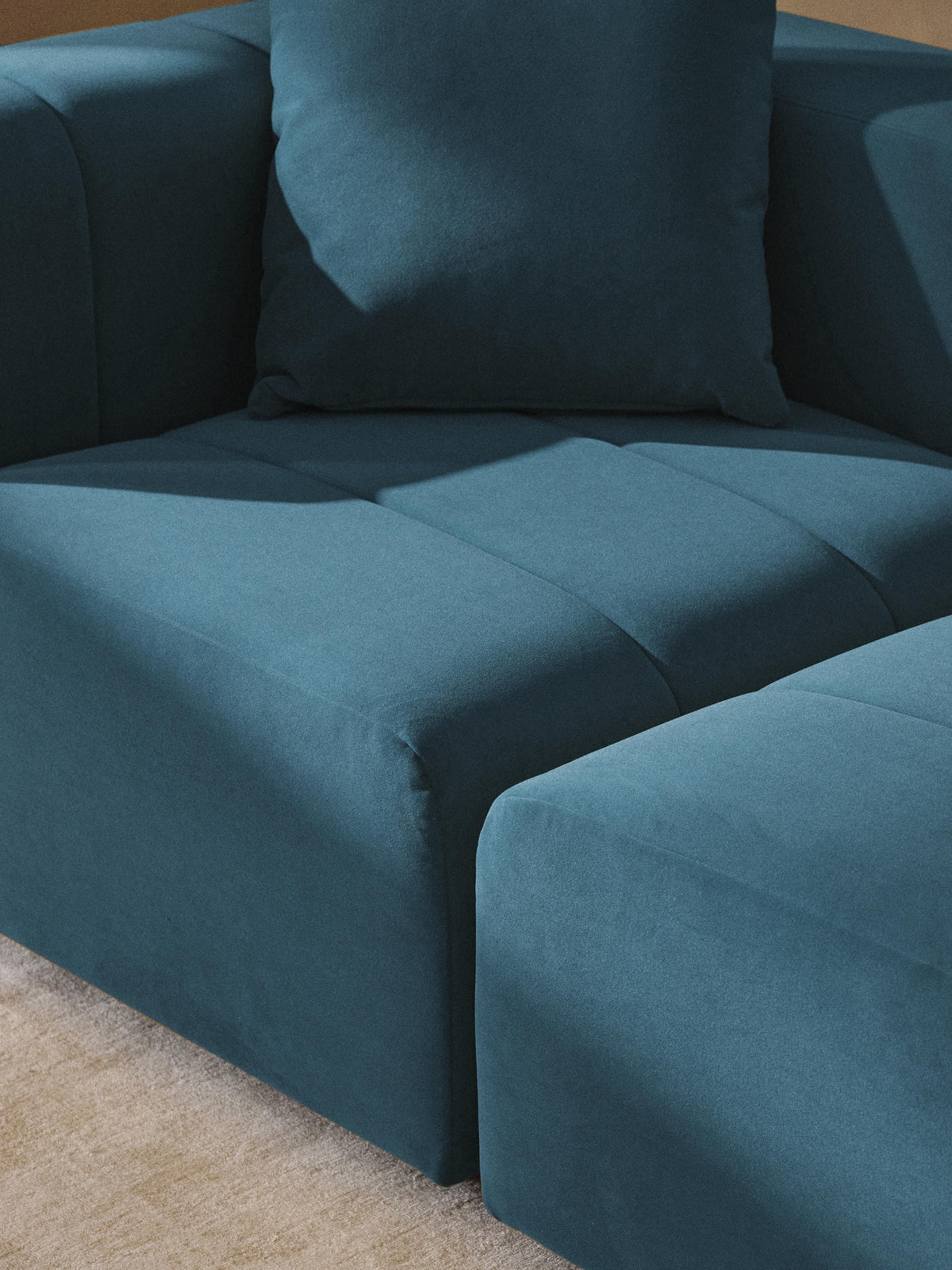 Lena Modular Velvet Sofa (2-seater)