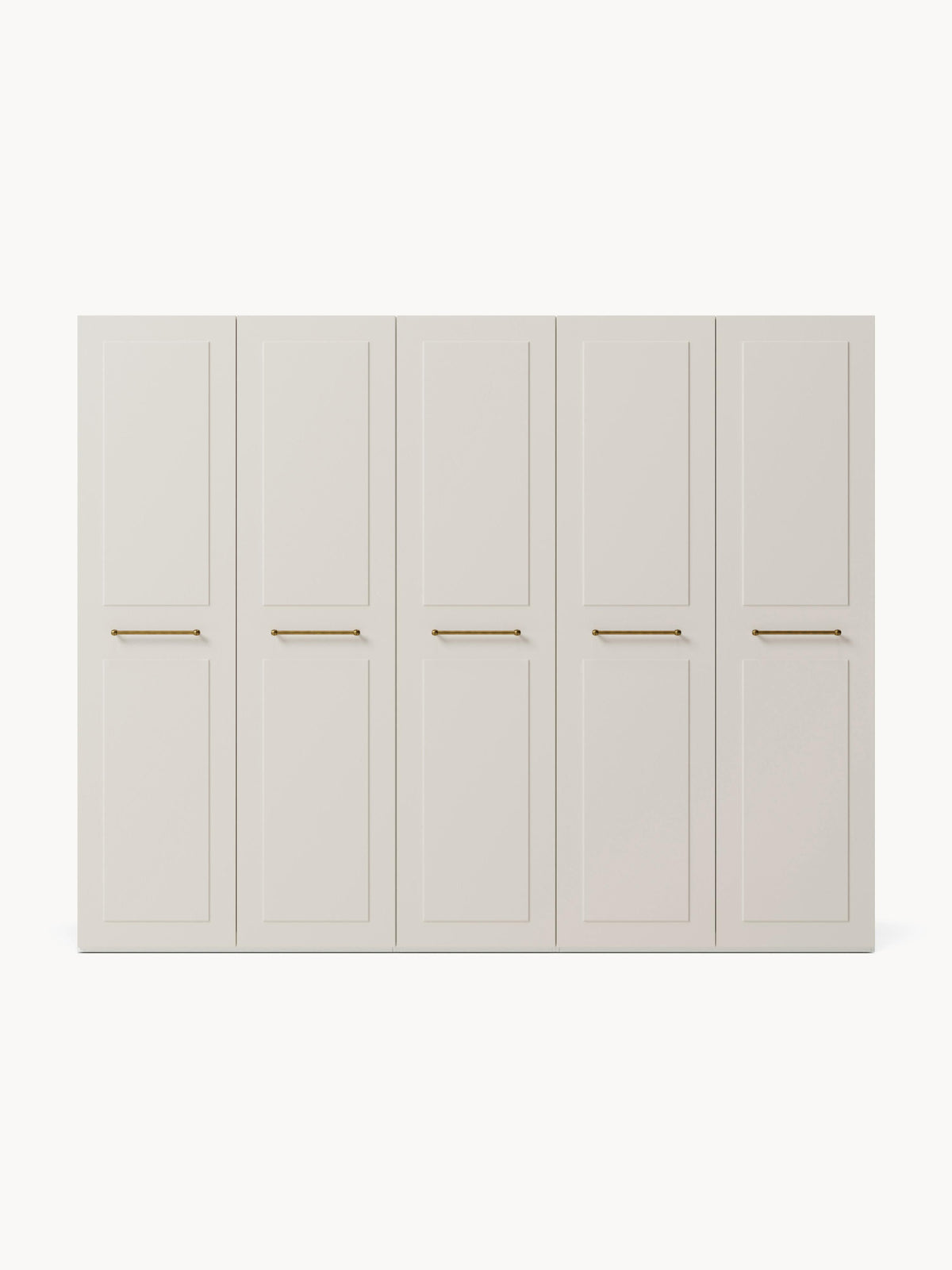 Charlotte Modular Hinged Door Wardrobe, 250 cm Wide, in various sizes