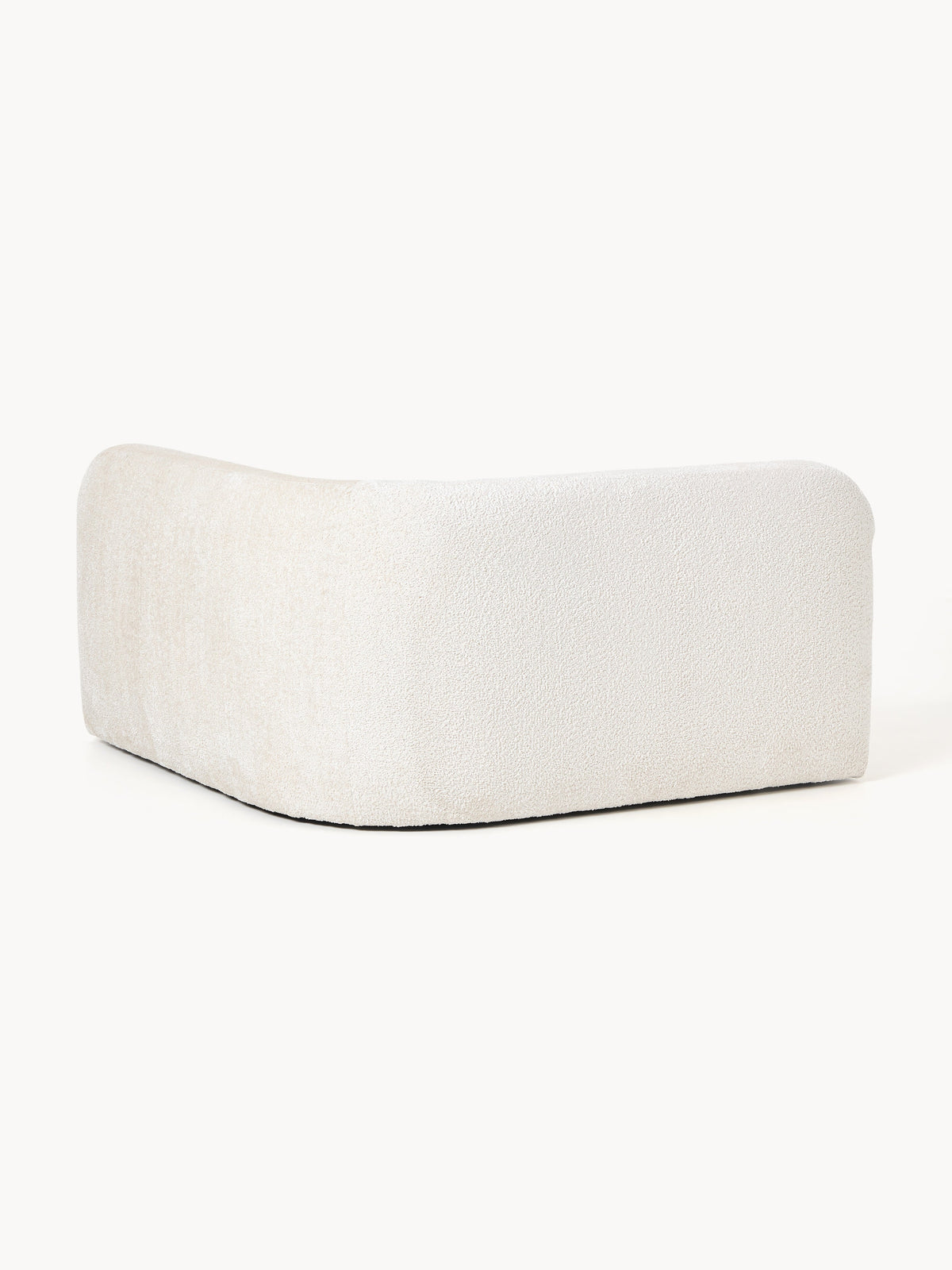 Wolke Round Teddy Bouclé Corner Module