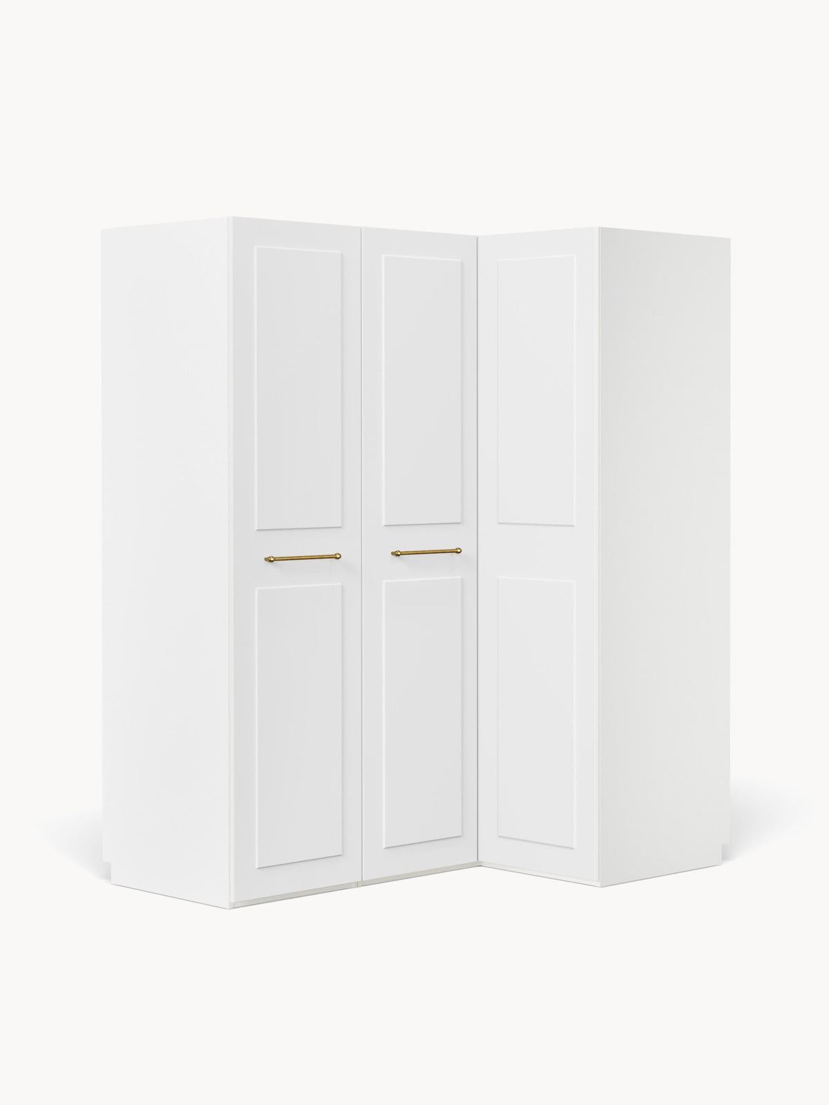 Gallery image 1 - Modular Corner Wardrobe Charlotte, 165 cm Wide, in various sizes