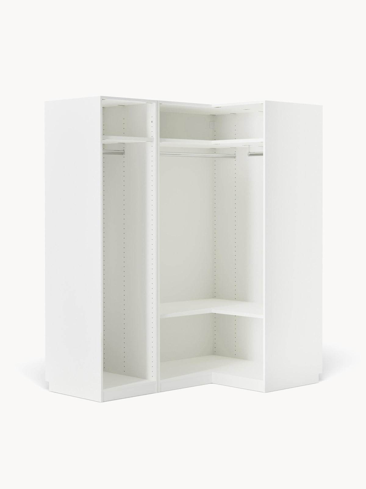Charlotte Modular Corner Wardrobe, 165 cm Wide, in various sizes