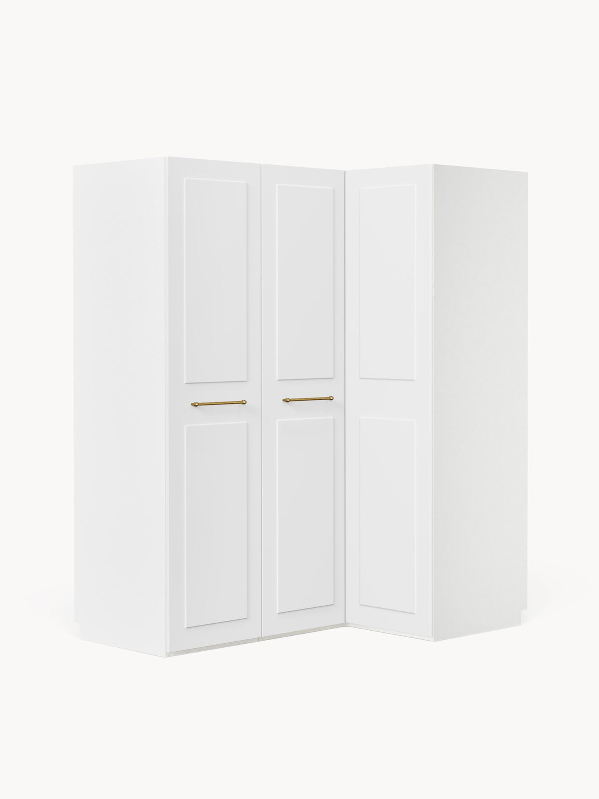 Charlotte Modular Corner Wardrobe, 165 cm Wide, in various sizes
