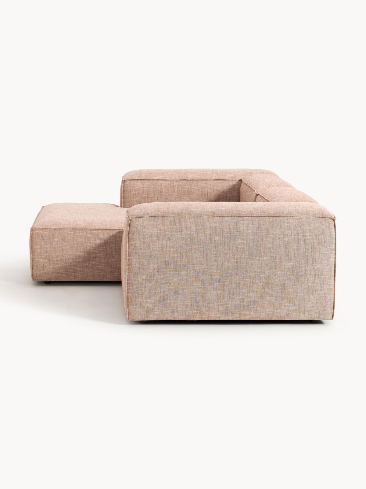 Lennon Linen Blend Modular Corner Sofa (3-seater)