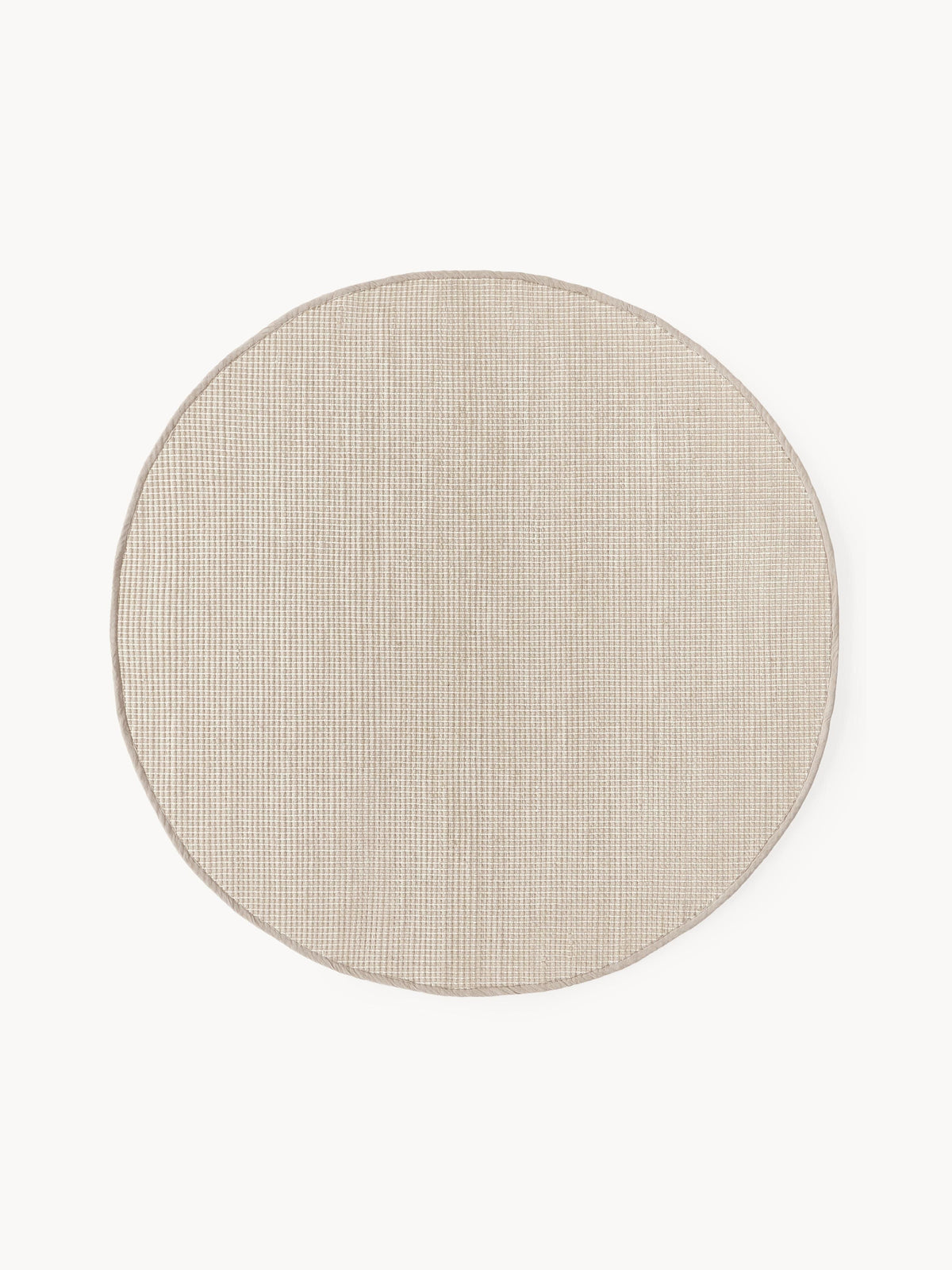 Gallery image 1 - Round Hand-Woven Wool Rug Amaro