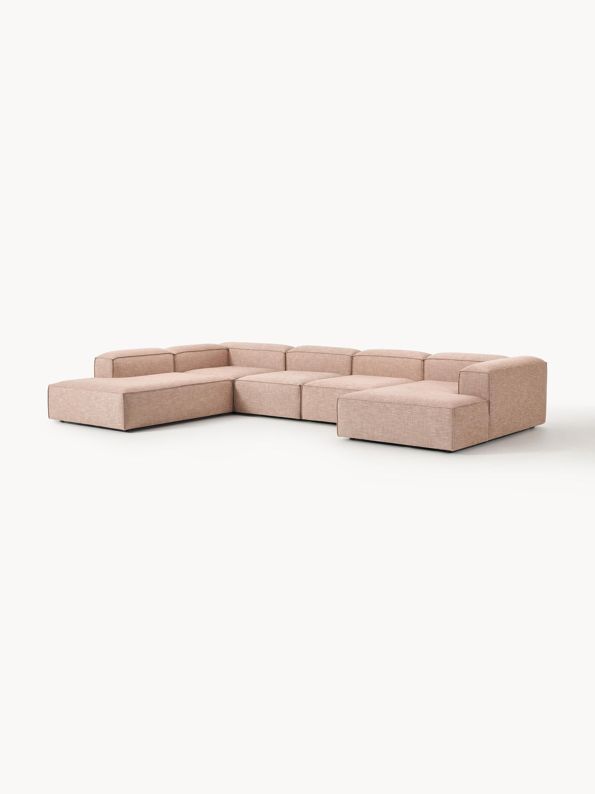 Gallery image 1 - XL Linen Blend Modular Sofa Lennon
