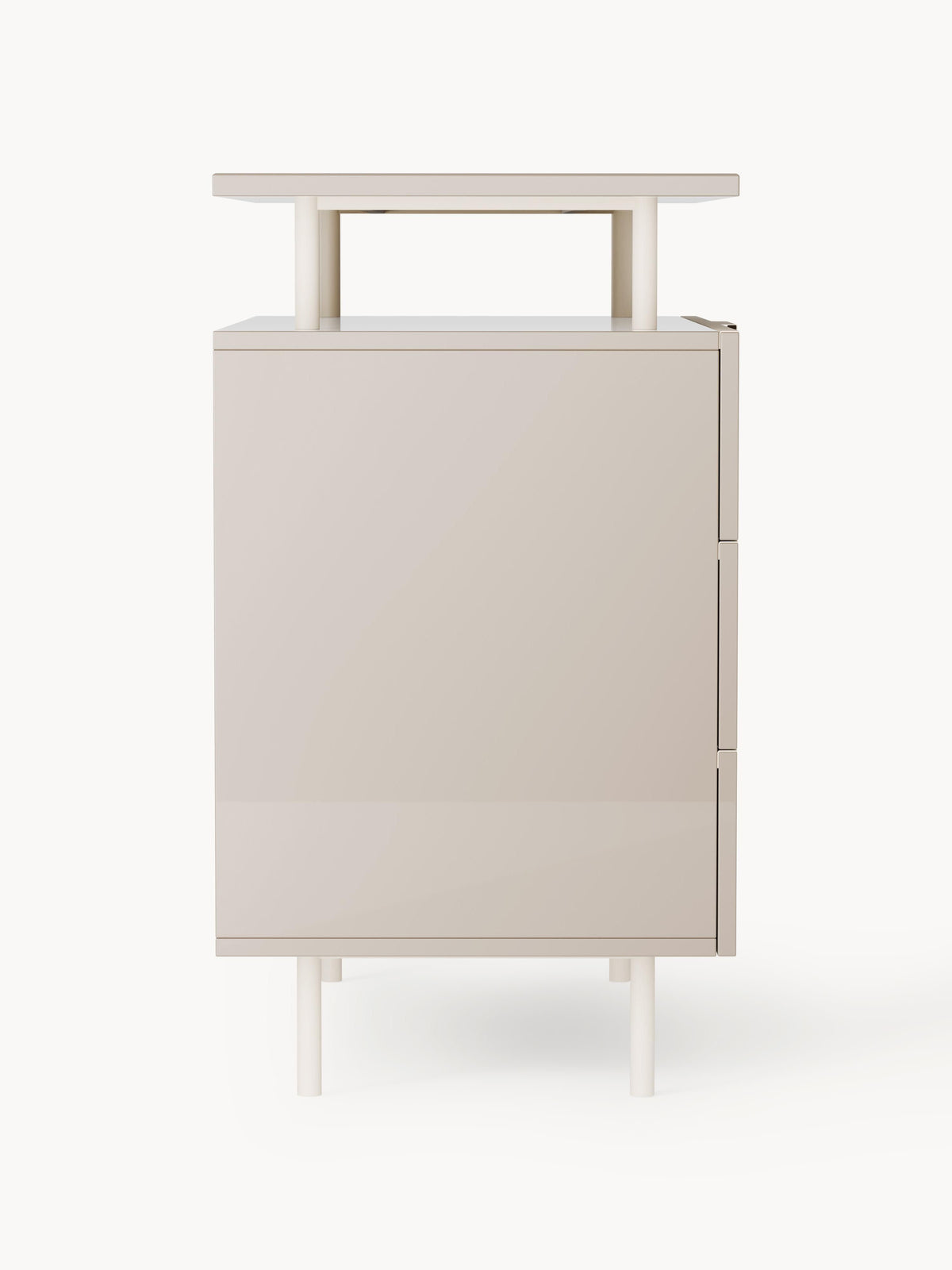 Lennie High Gloss Chest of Drawers