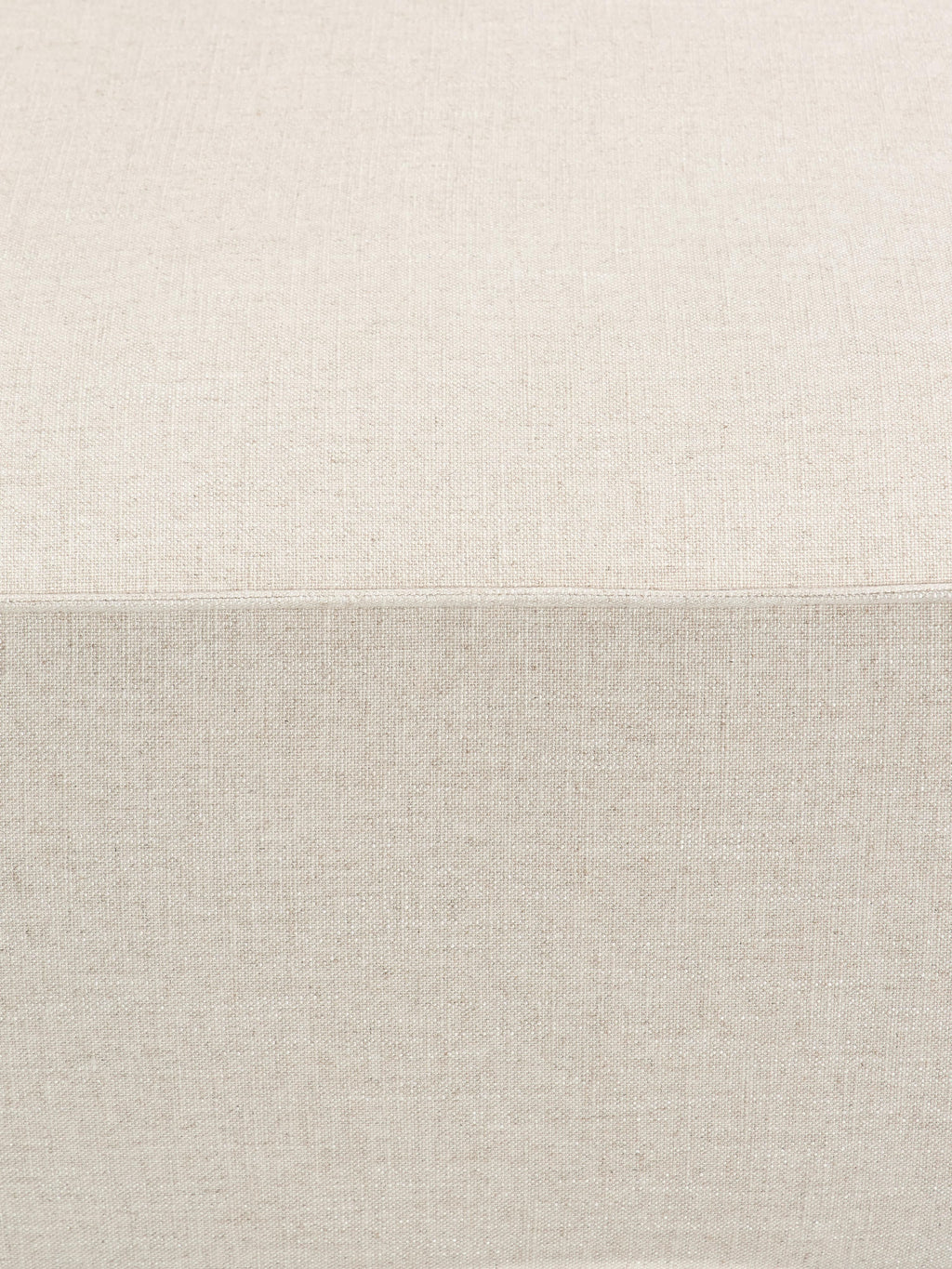 Lennon Linen Blend Modular Ottoman