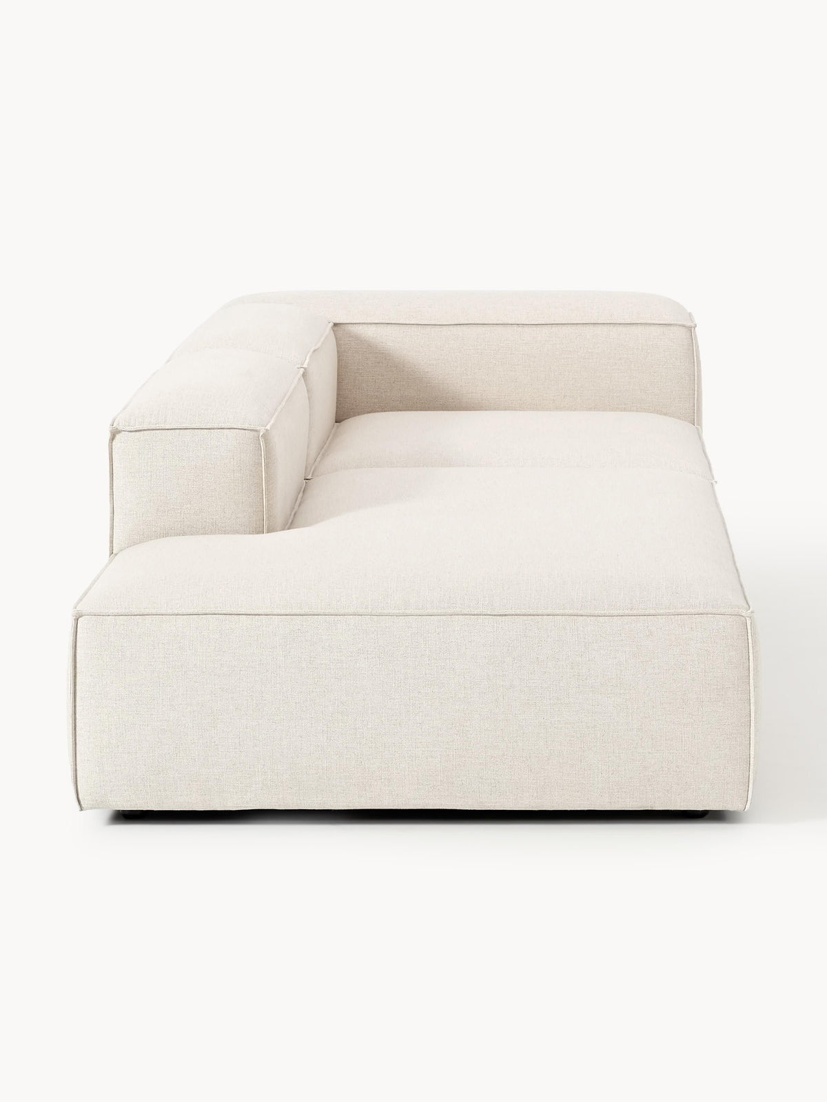 Lennon Linen Blend Modular Ottoman