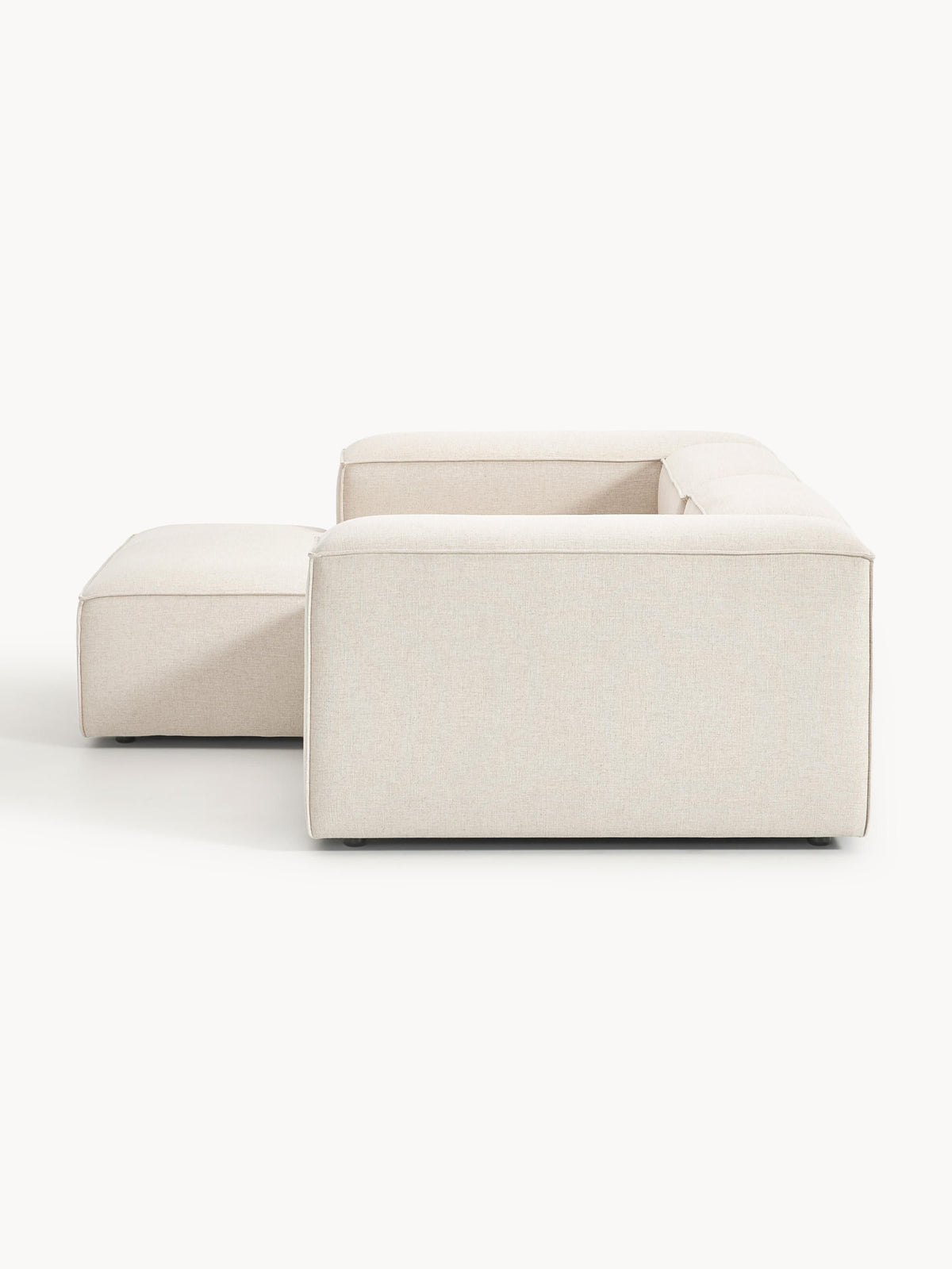 Lennon Linen Blend Modular Corner Sofa (3-seater)