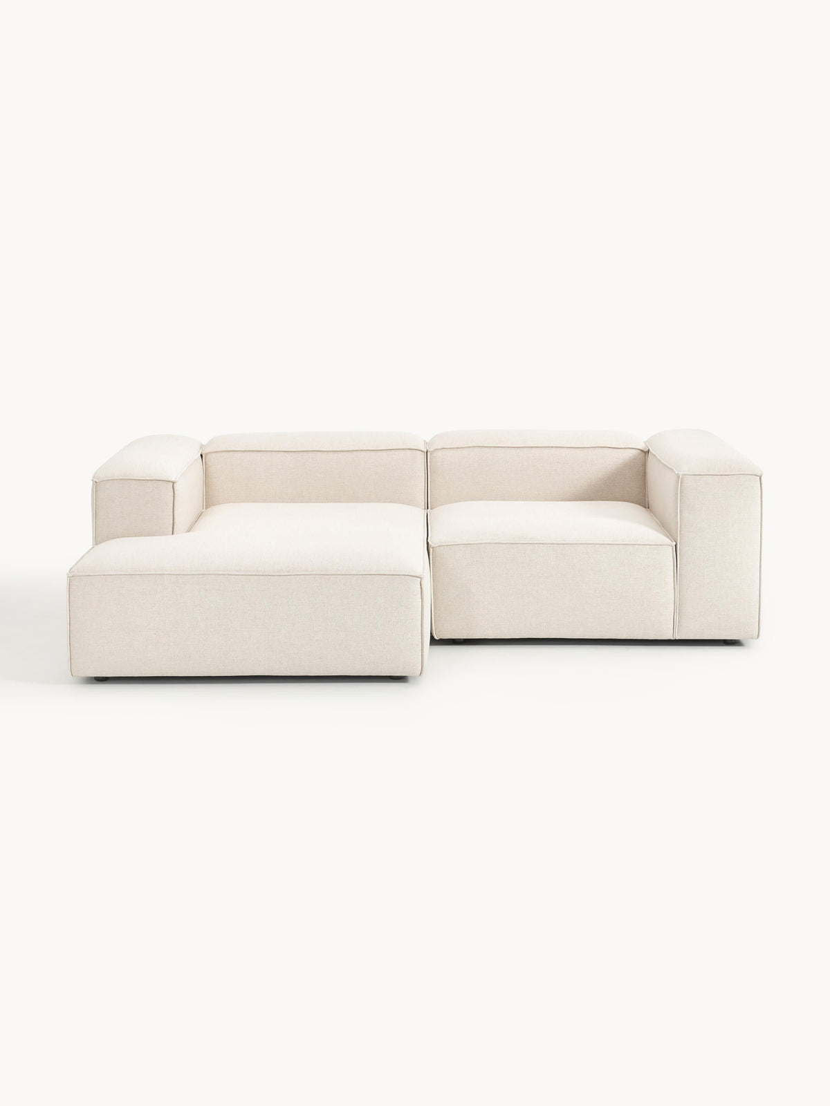 Lennon Linen Blend Modular Corner Sofa (3-seater)