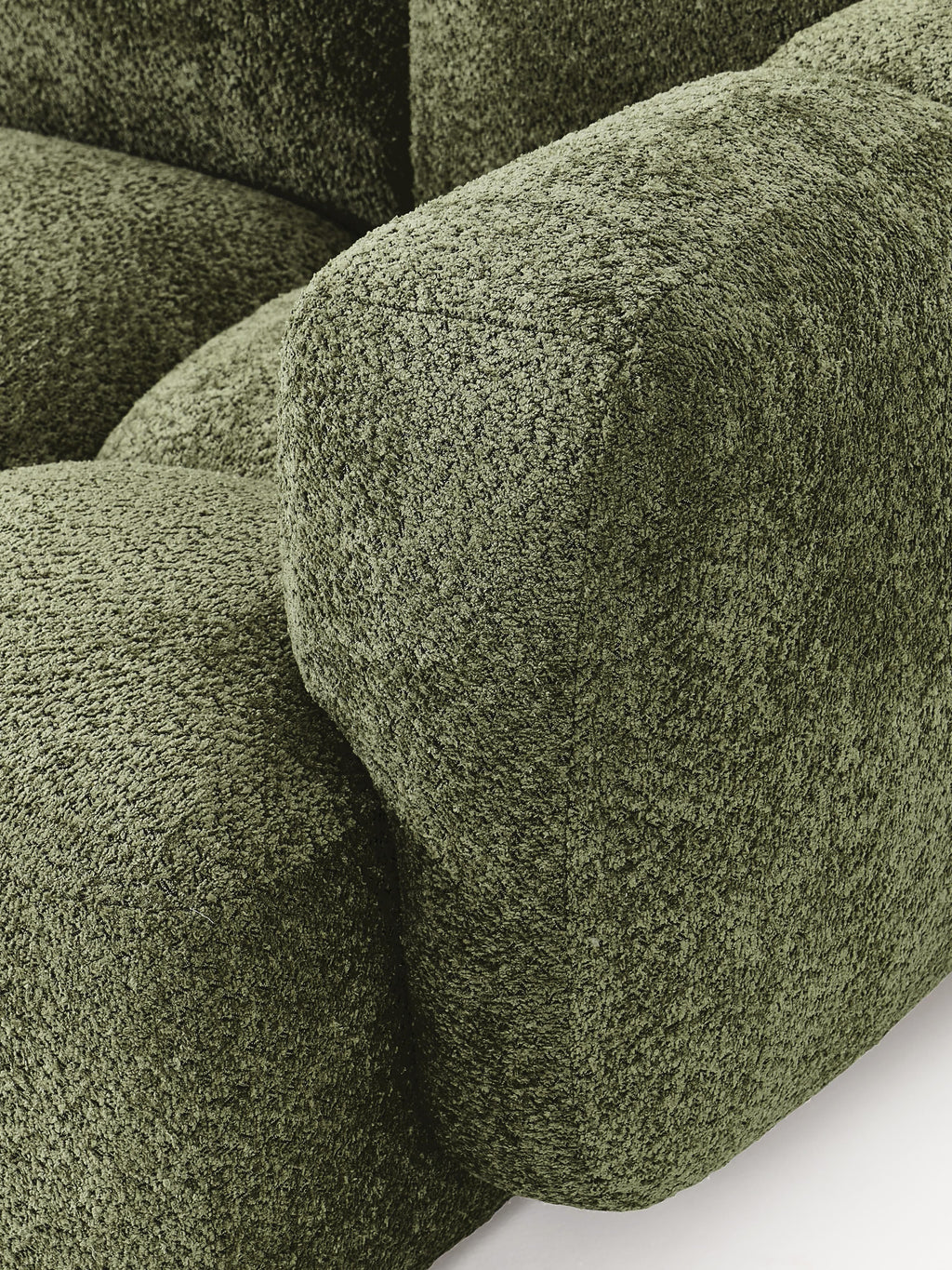 Tayla Modular Teddy-Bouclé Sofa (4-seater)