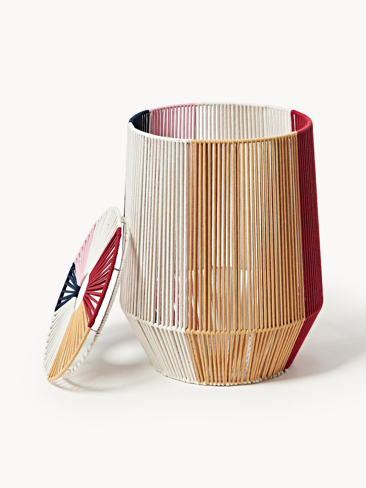 Gabe Handwoven Rope Laundry Baskets, Set of 2