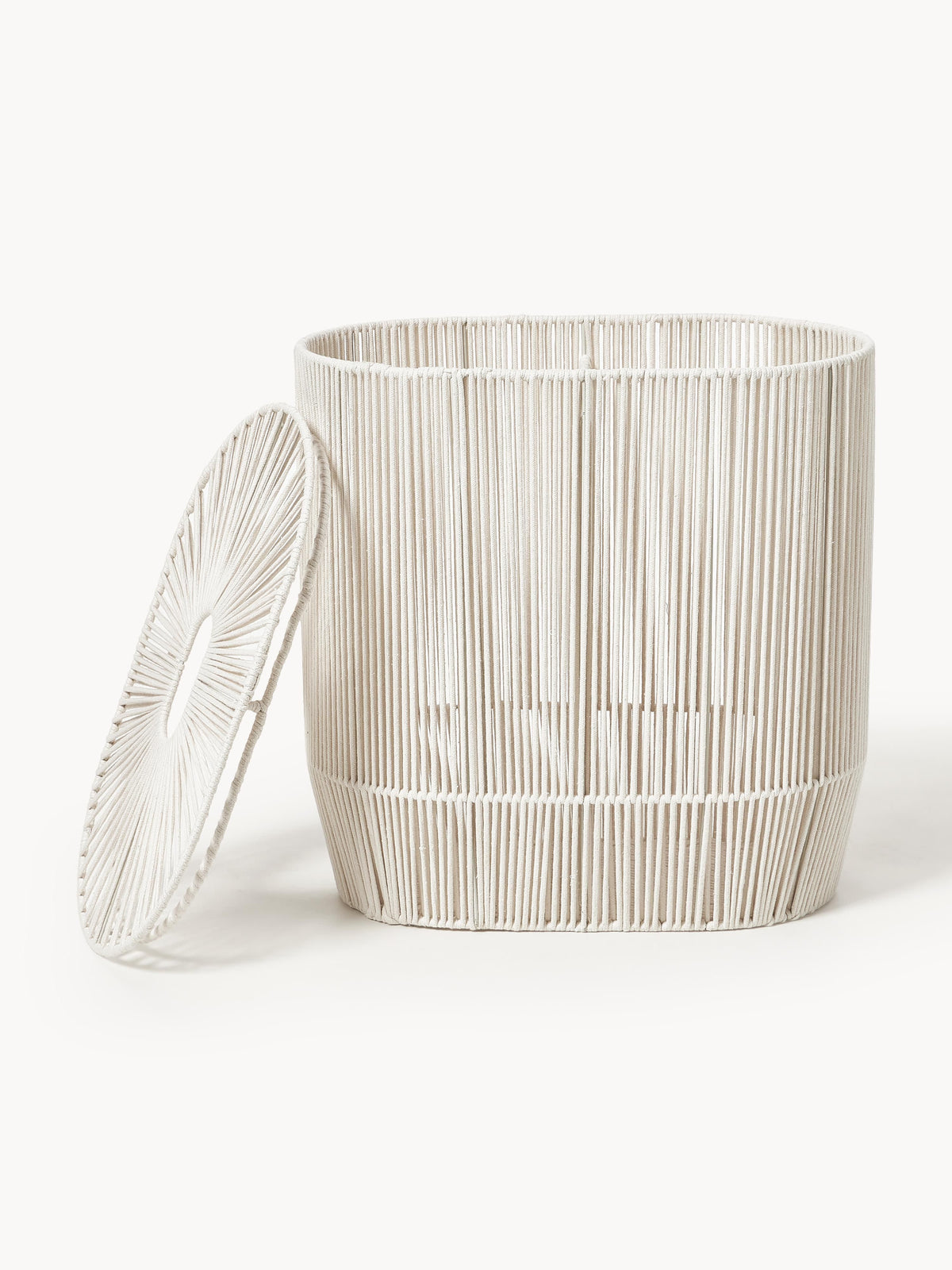 Gabe Handwoven Double Laundry Basket in Rope
