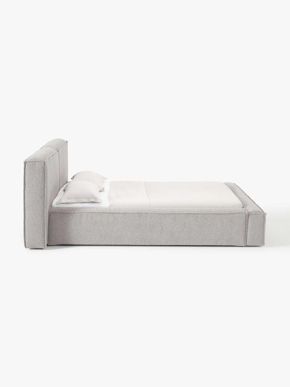 Lennon Upholstered Bouclé Bed