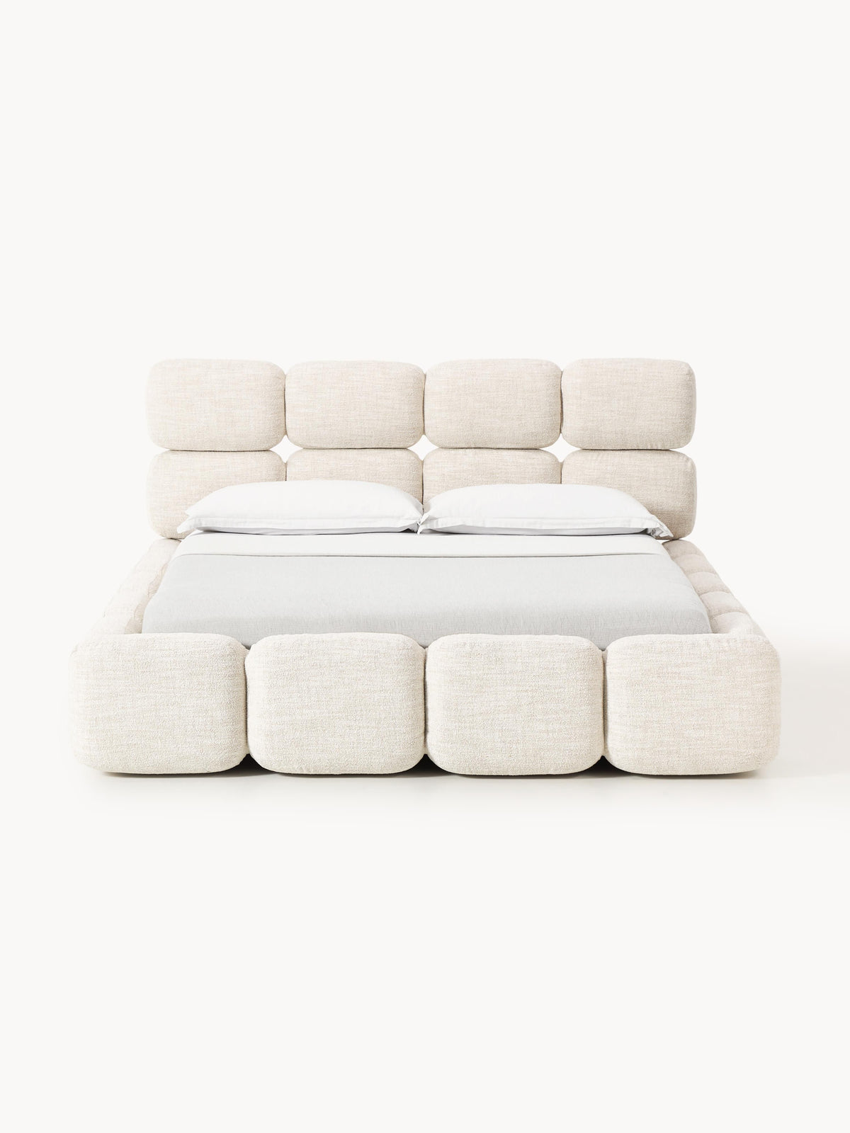 Tayla Upholstered Bouclé Bed