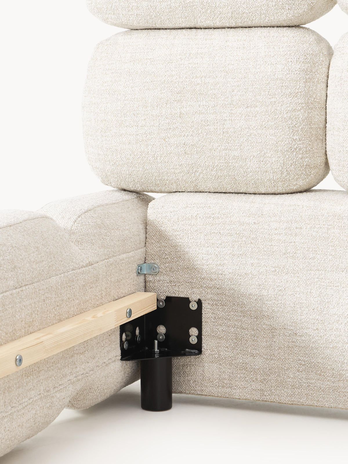 Tayla Upholstered Bouclé Bed