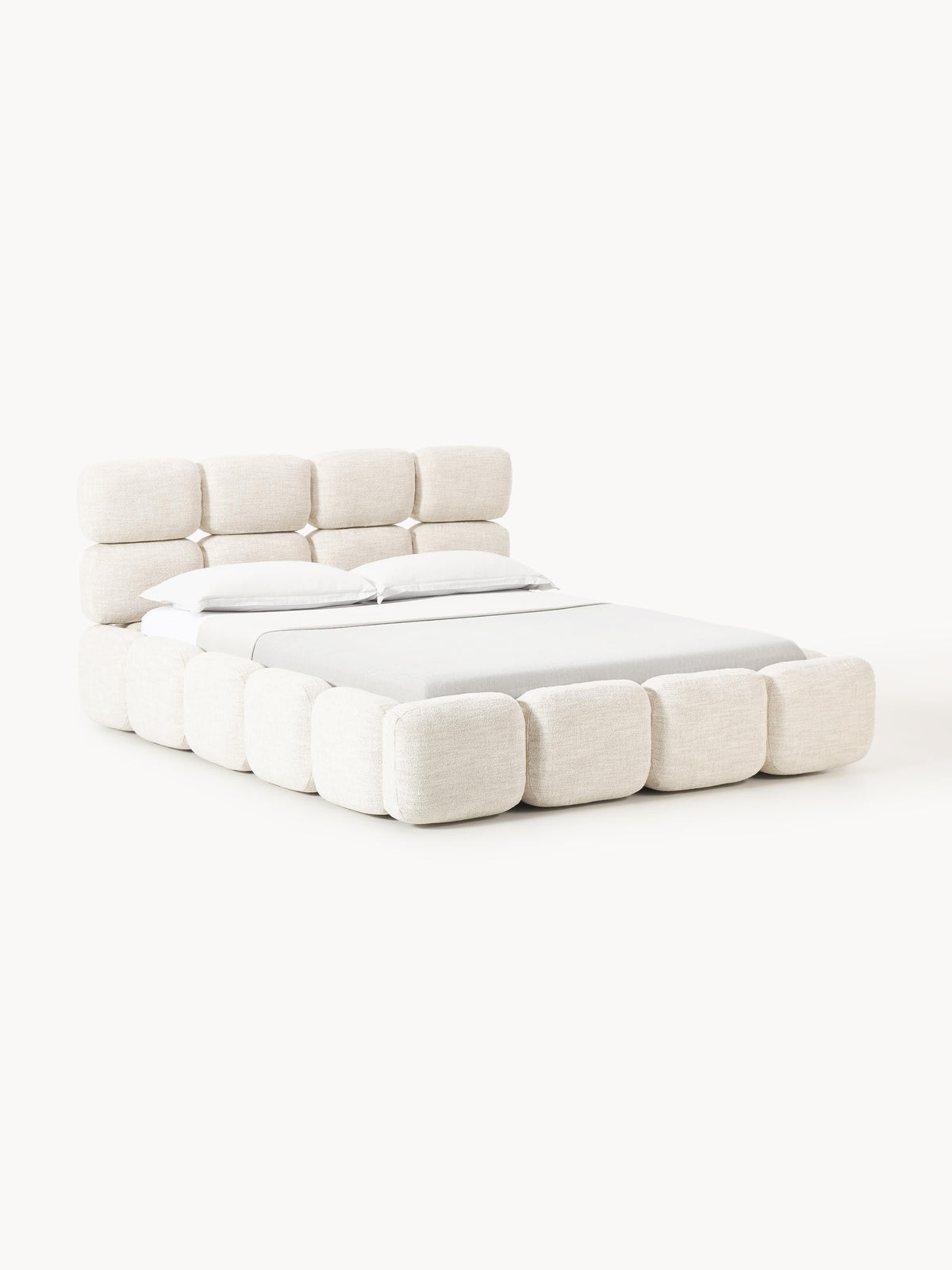 Tayla Upholstered Bouclé Bed