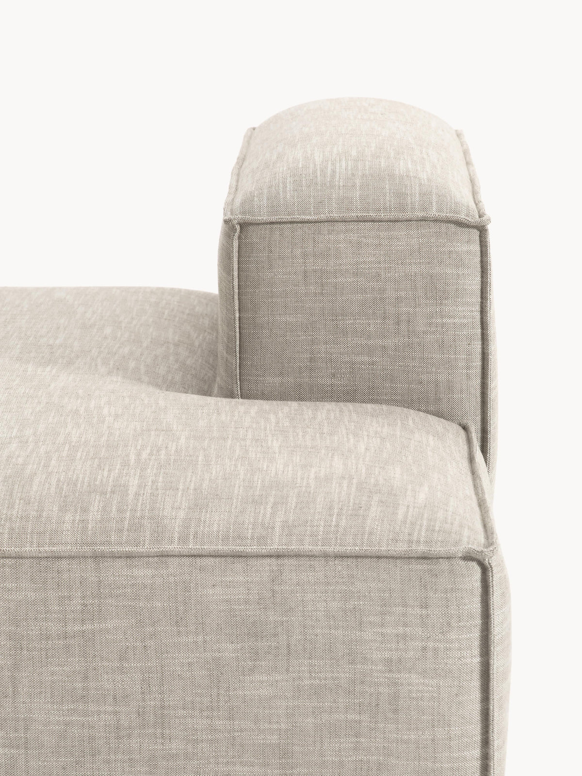 Lennon Linen Blend Chaise Module