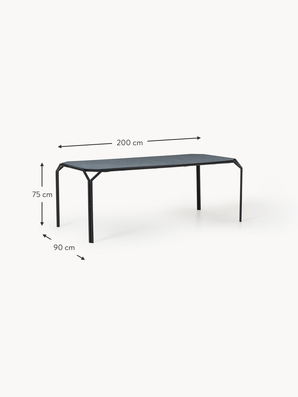 Westwing x Rezign®, Dining Table Danilo, in various sizes