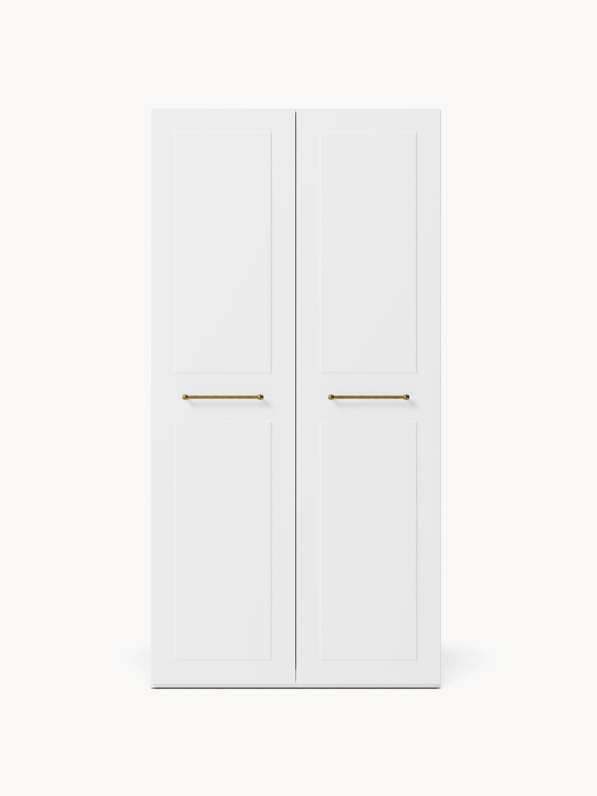 Charlotte Modular Hinged Door Wardrobe, 100 cm Wide, in various sizes