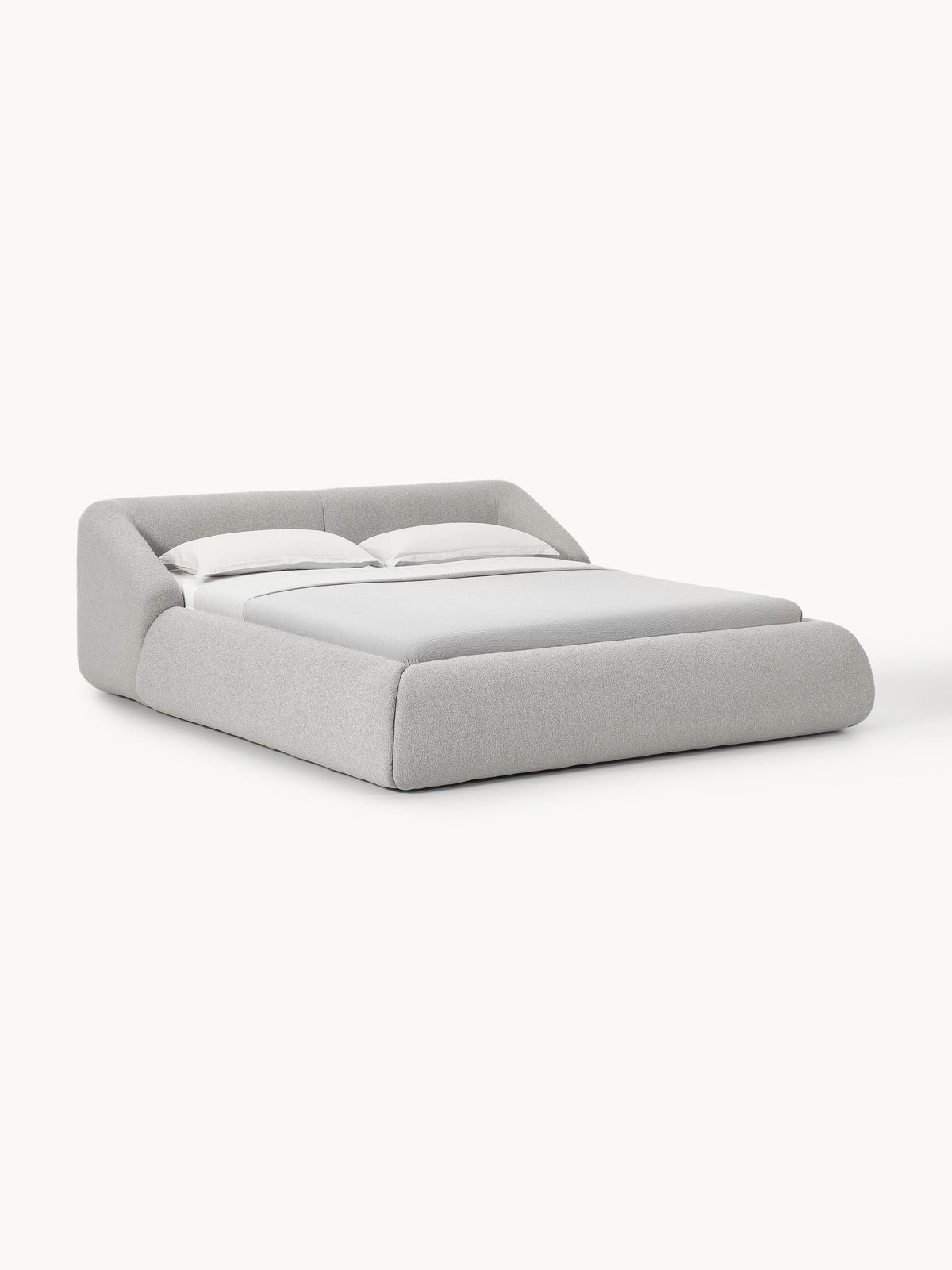 Sofia Upholstered Bouclé Bed