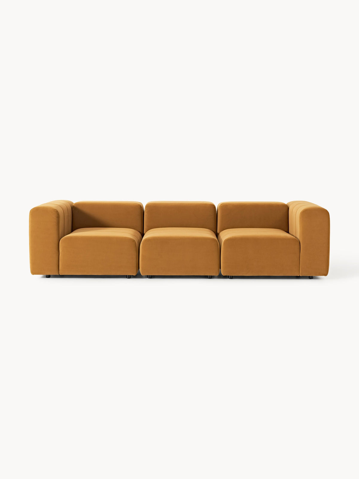 Lena Modular Velvet Sofa (4-seater)