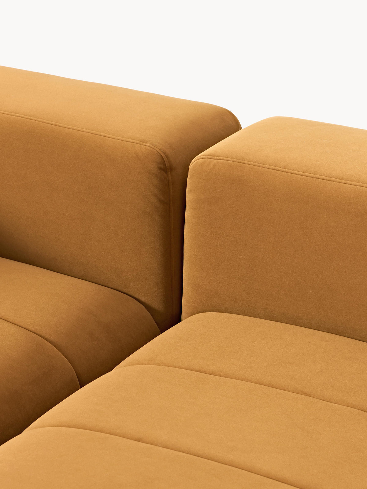 Lena Modular Velvet Sofa (4-seater)
