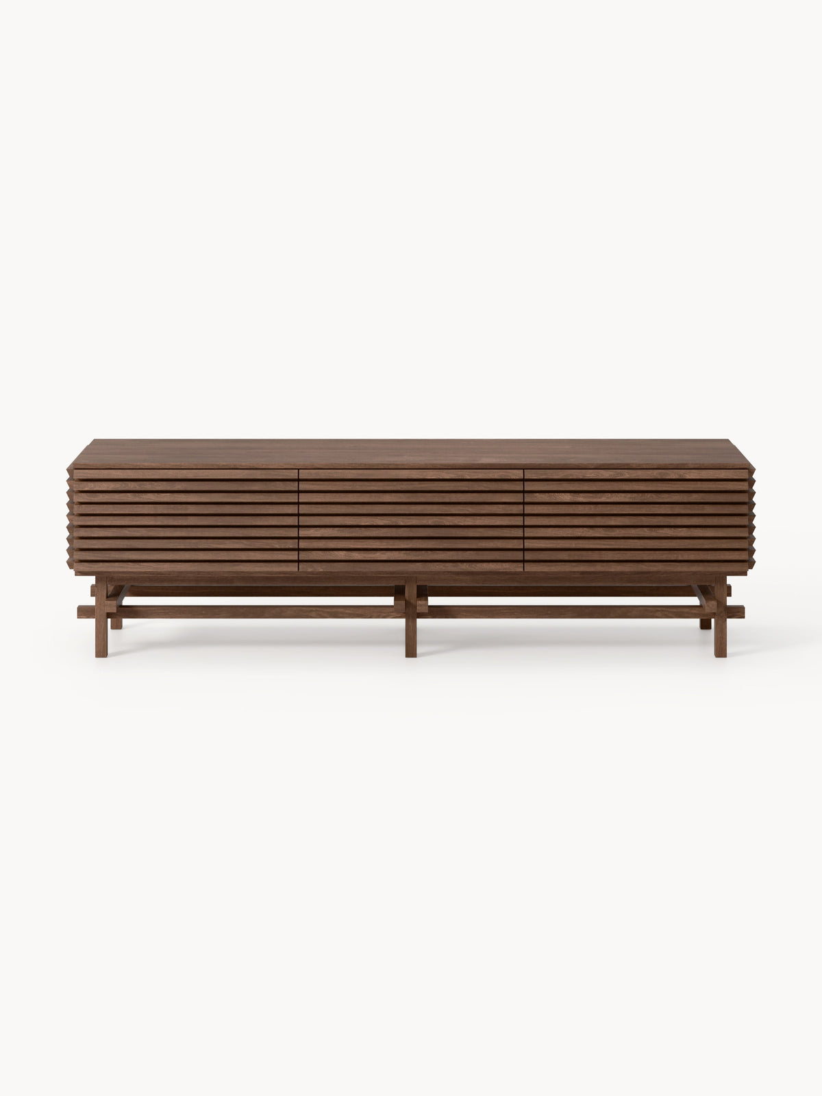 Pierce Small Oak Wood Lowboard